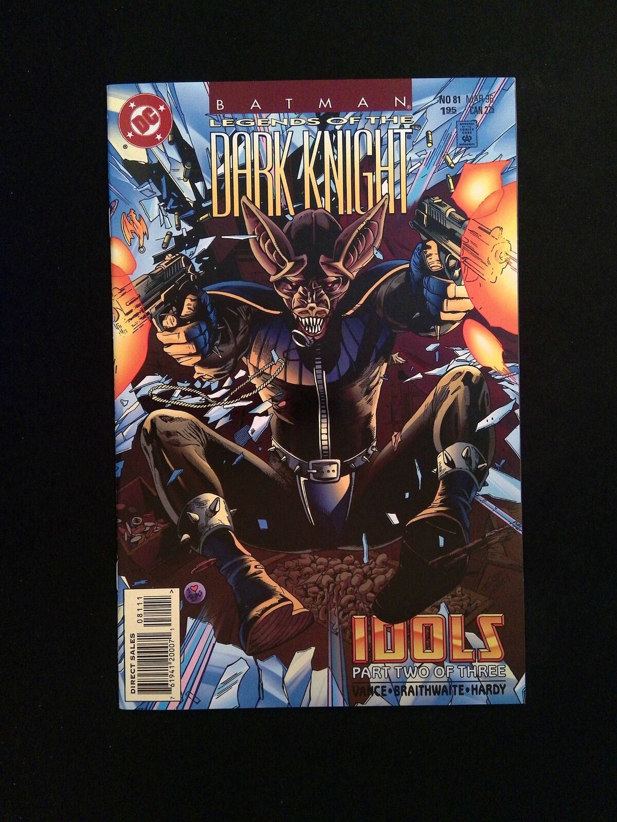 Batman Leyends of the Dark Knight #81 DC Comics 1996 NM-