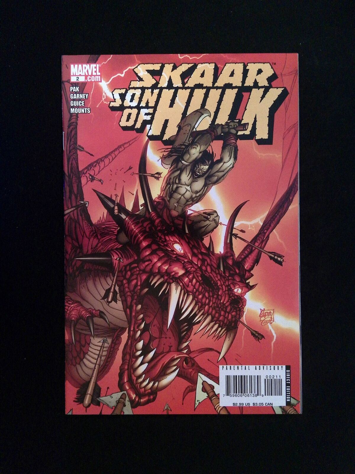 Skaar Son of Hulk #2 MARVEL Comics 2008 NM