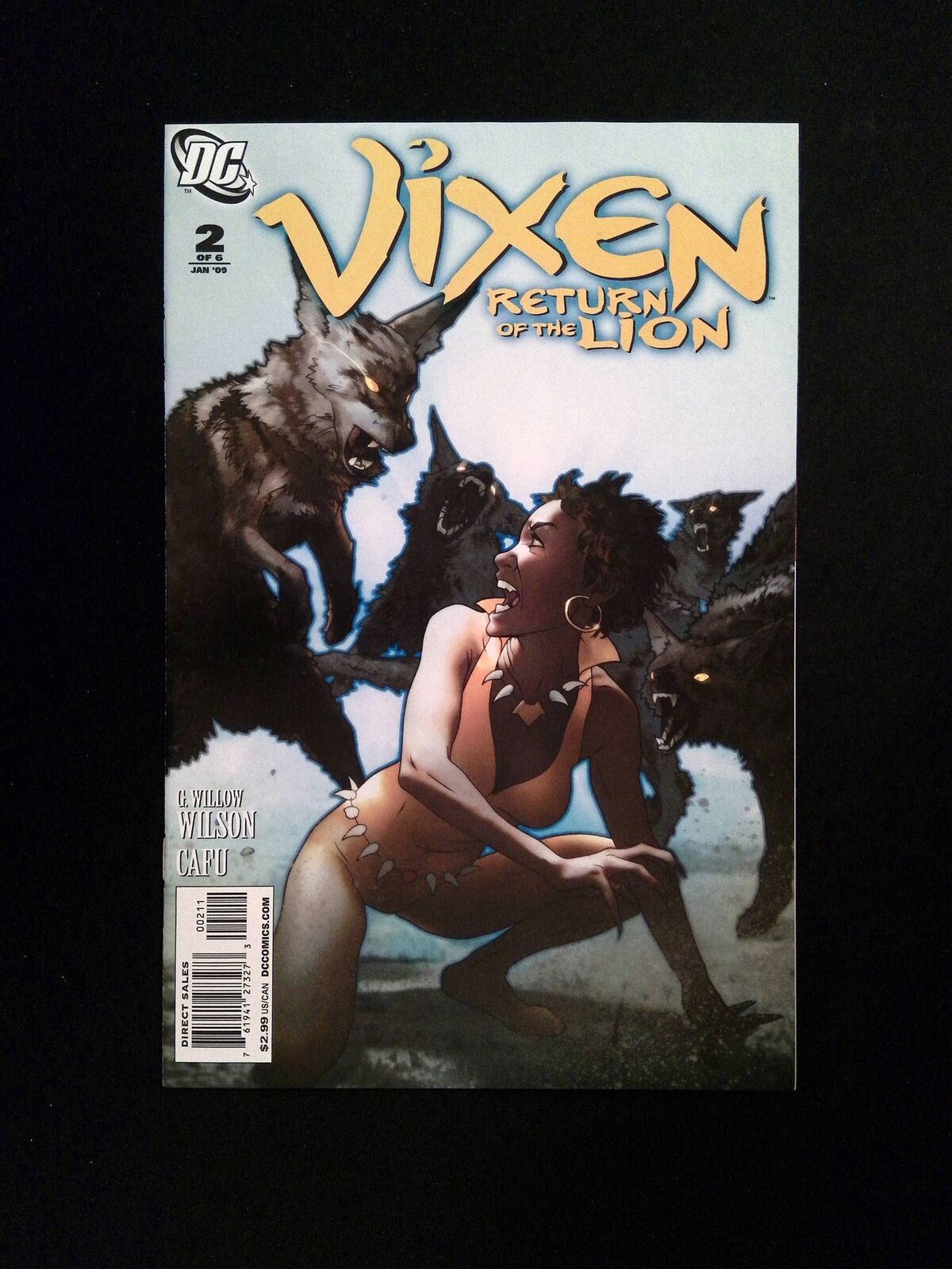 Vixen Return Of The Lion #2 DC Comics 2008 NM