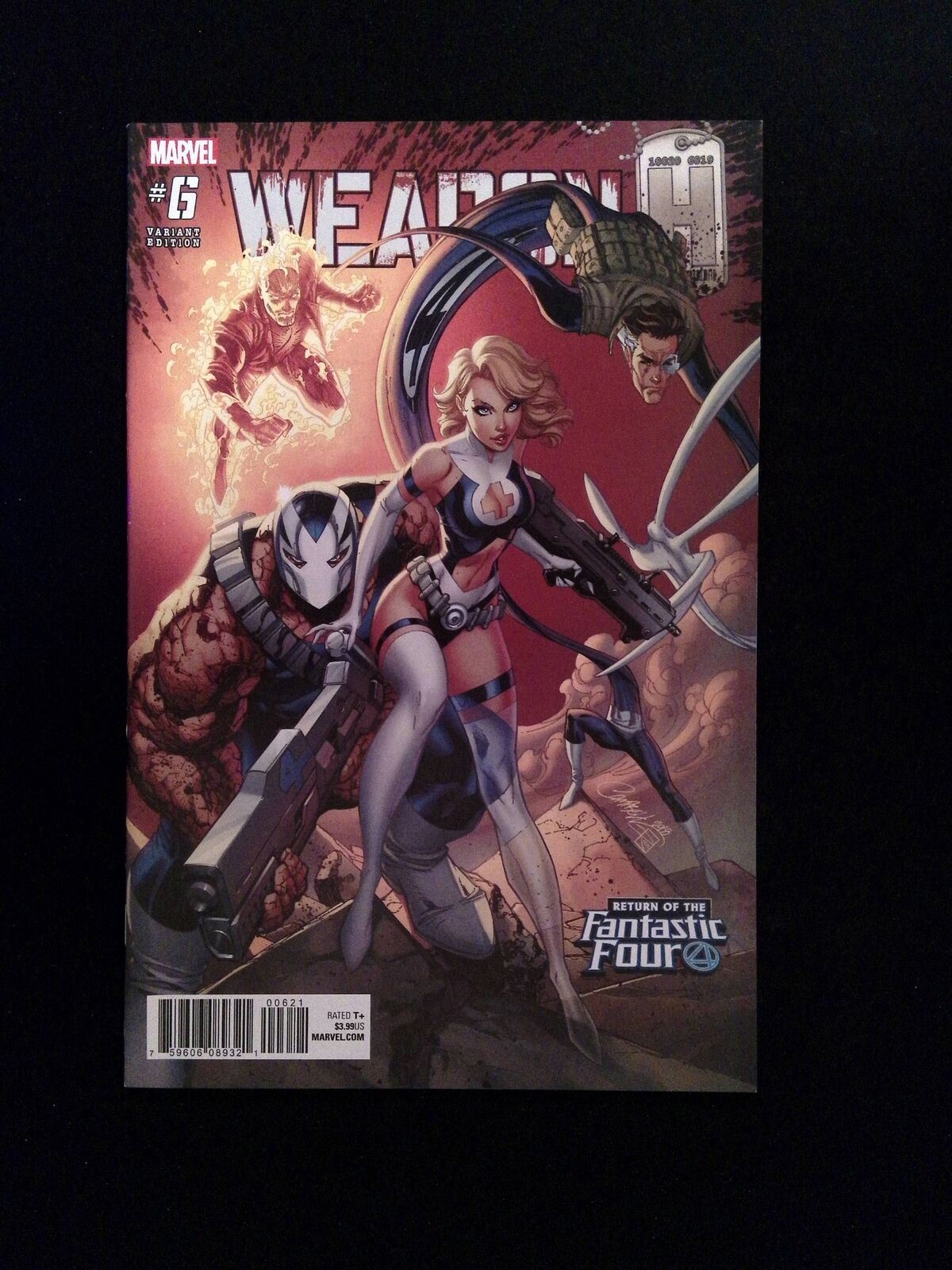Weapon H #6B Marvel Comics 2018 NM Campbell Variant
