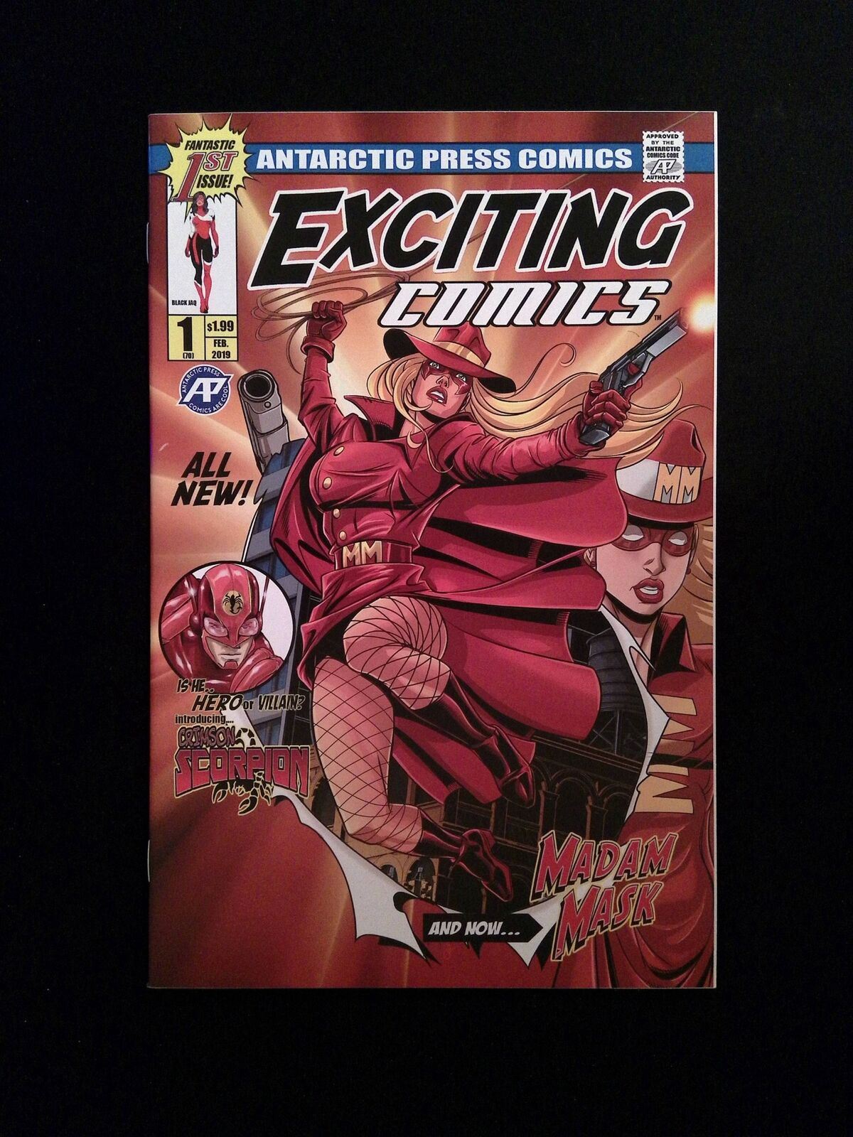 Exciting Comics #1 ANTARCTIC PRESS Comics 2019 NM+
