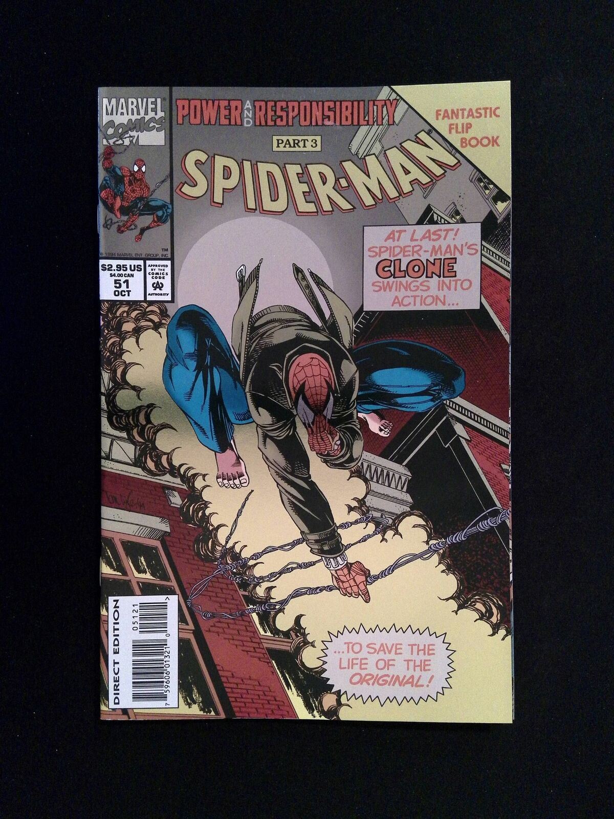 Spider-Man #51N MARVEL Comics 1994 VF/NM VARIANT COVER
