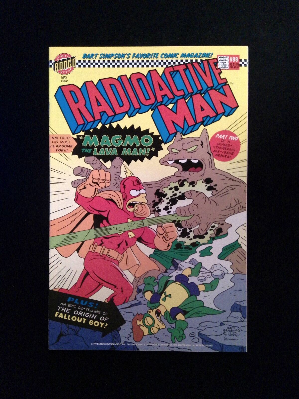 Radioactive Man #88 Bongo Comics 1994 VF/NM