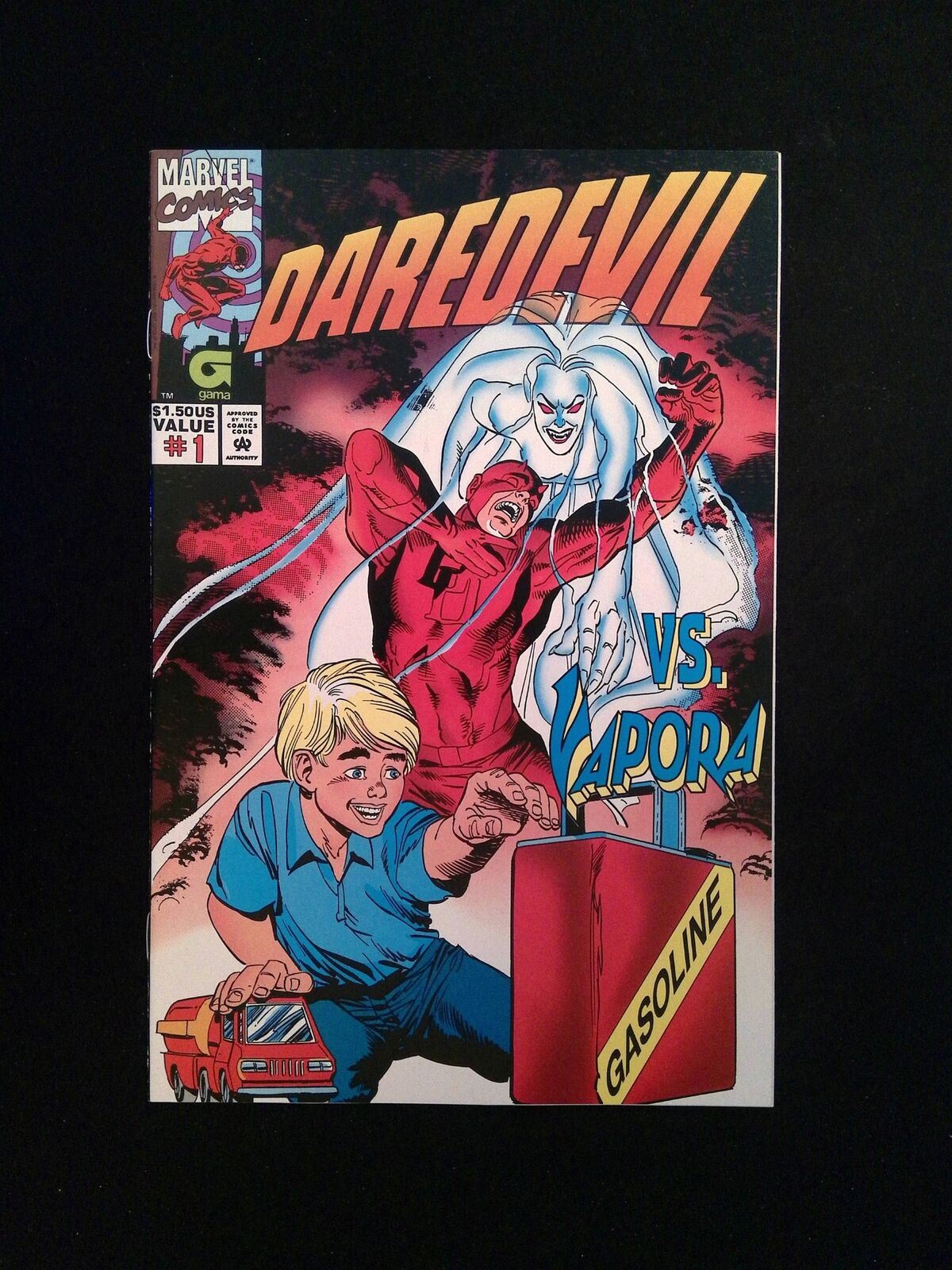 Daredevil vs .Vapora #1B MARVEL Comics 1996 VF/NM VARIANT COVER