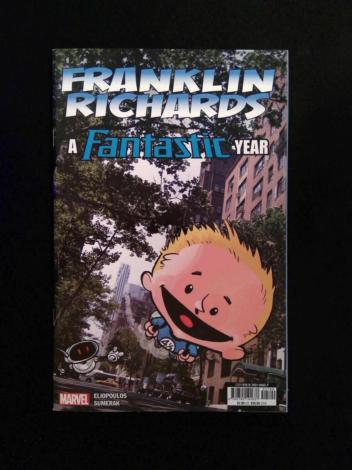 Franklin Richards A Fantastic Year #1 MARVEL Comics 2018 VF/NM