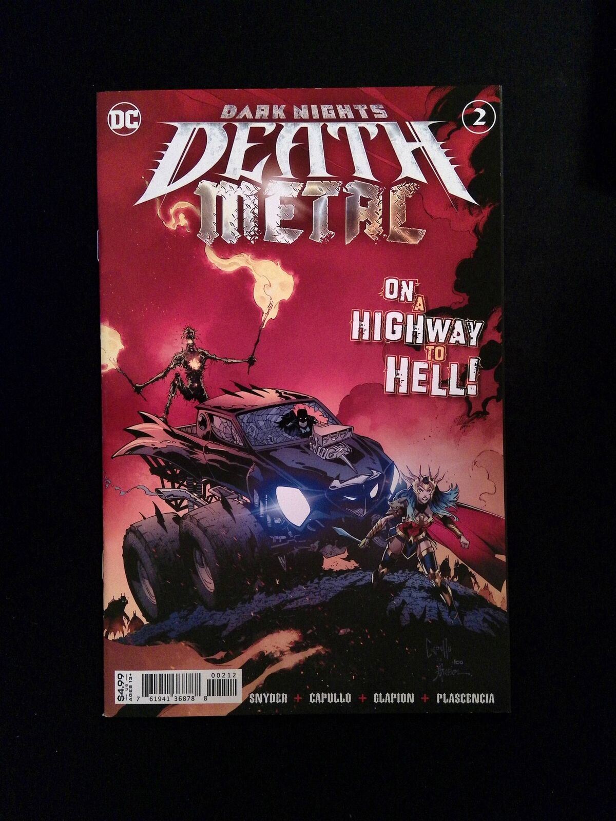 Dark Nights Death Metal #2G DC Comics 2020 NM+ 2nd Printing