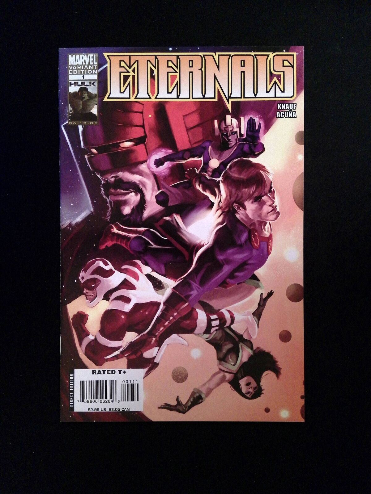 Eternals #1B Marvel Comics 2008 VF/NM Coipel Variant