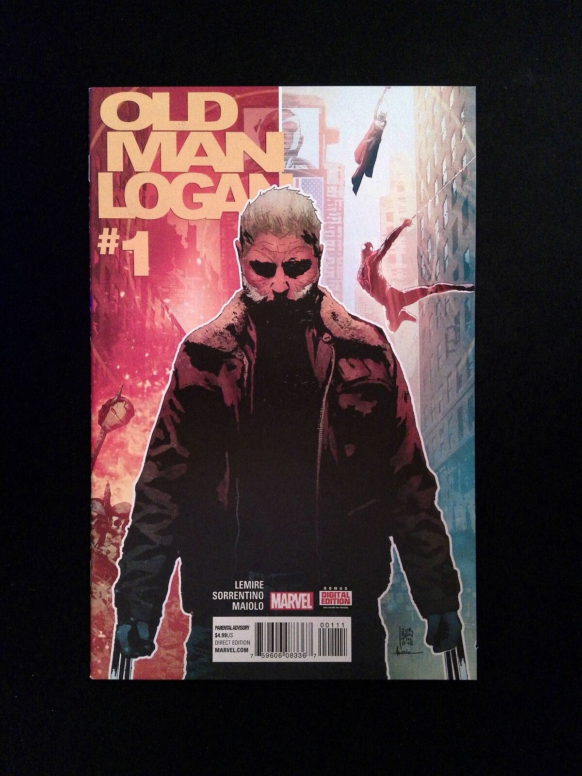 Old Man Logan #1D Marvel Comics 2016 NM 2nd Printing