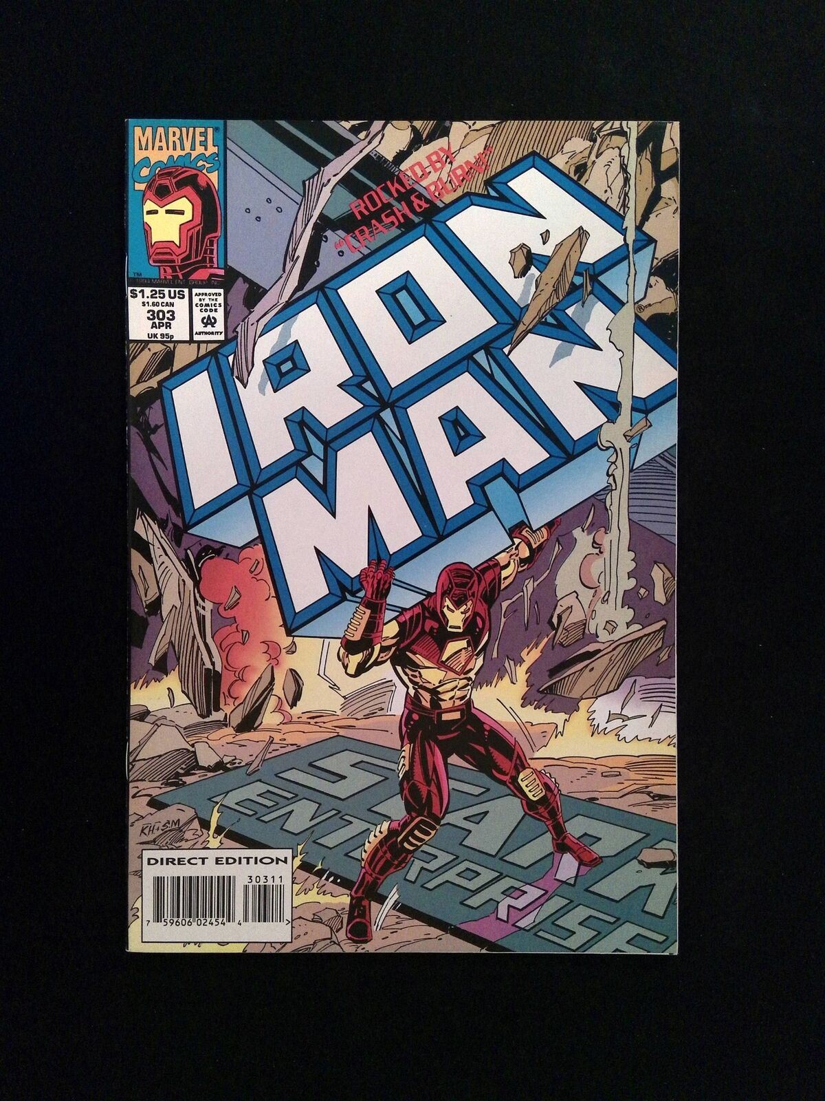 Iron Man #303 MARVEL Comics 1994 VF+