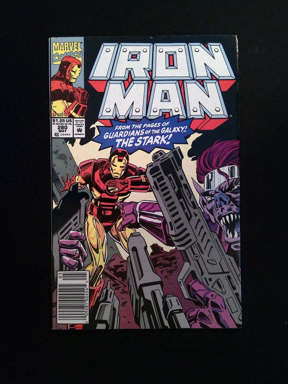 Iron Man #280 MARVEL Comics 1992 VF- NEWSSTAND