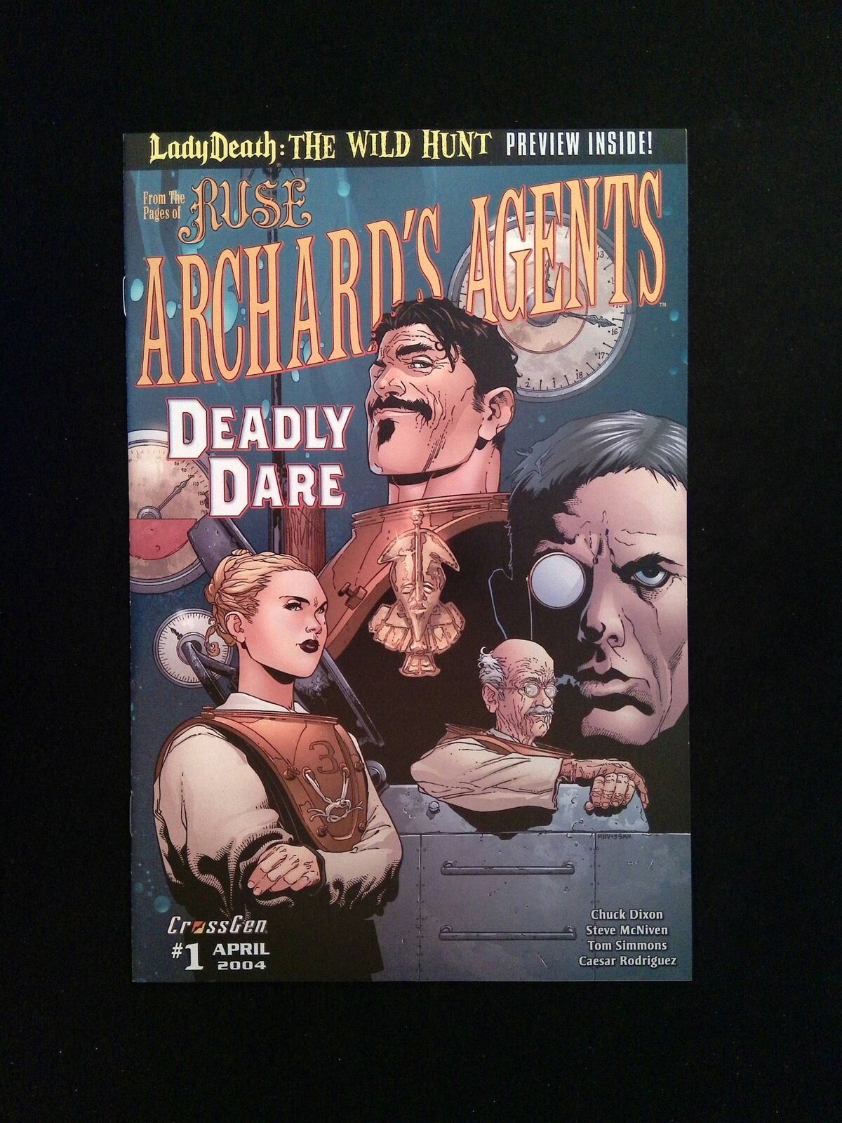 Archard's Agents Deadly Dare #1 CROSSGEN Comics 2004 NM-