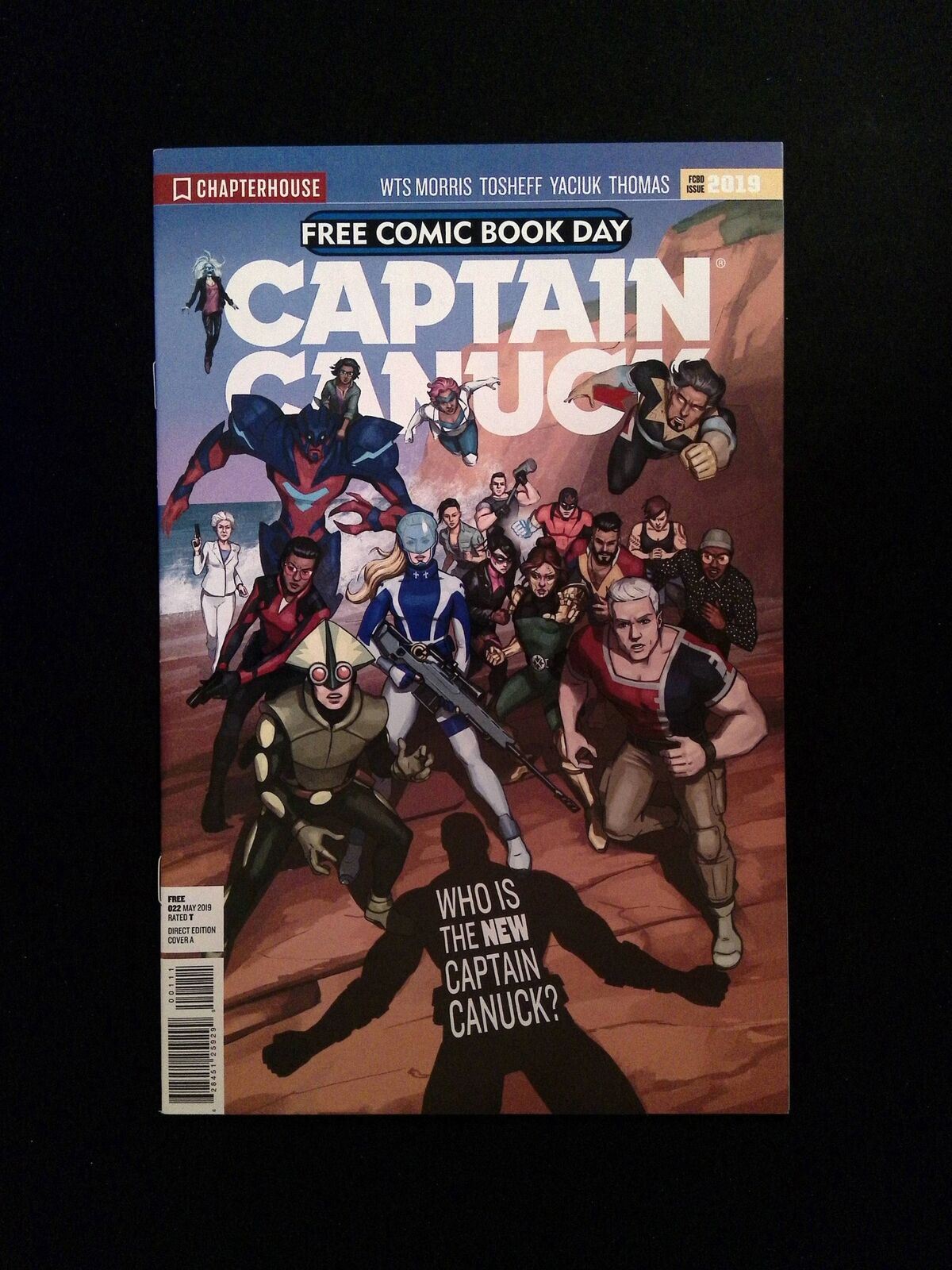 Captain Canuck Equilibrium Shift FCBD #1 CHAPTERHOUSE Comics 2019 NM