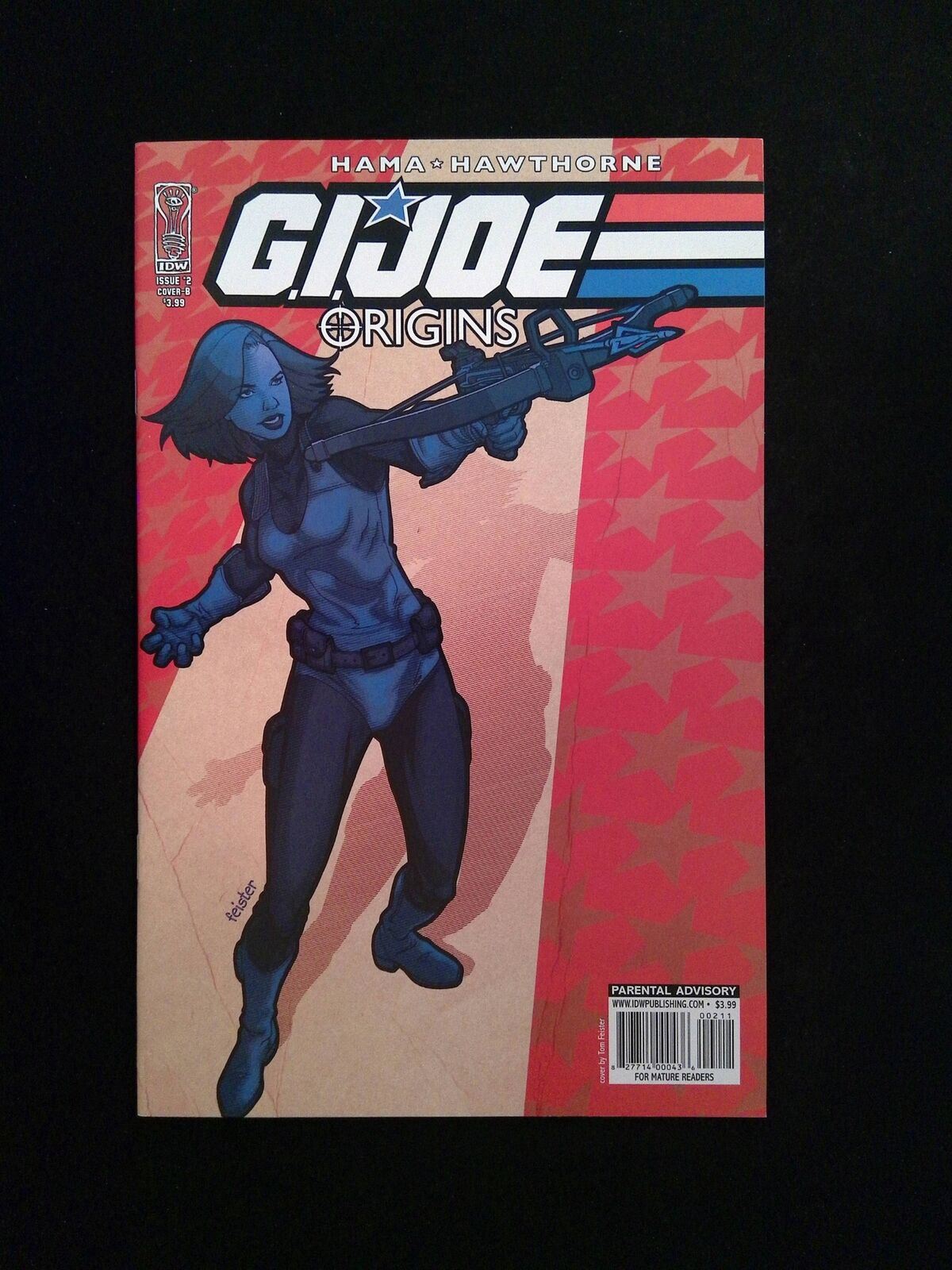 GI Joe Origins #2B IDW Comics 2009 NM+ FEISTER VARIANT