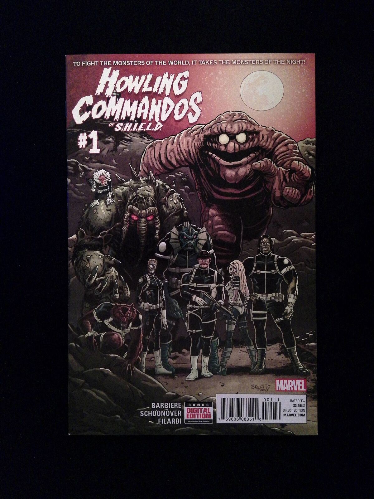Howling Commandos of Shield #1 MARVEL Comics 2015 NM-
