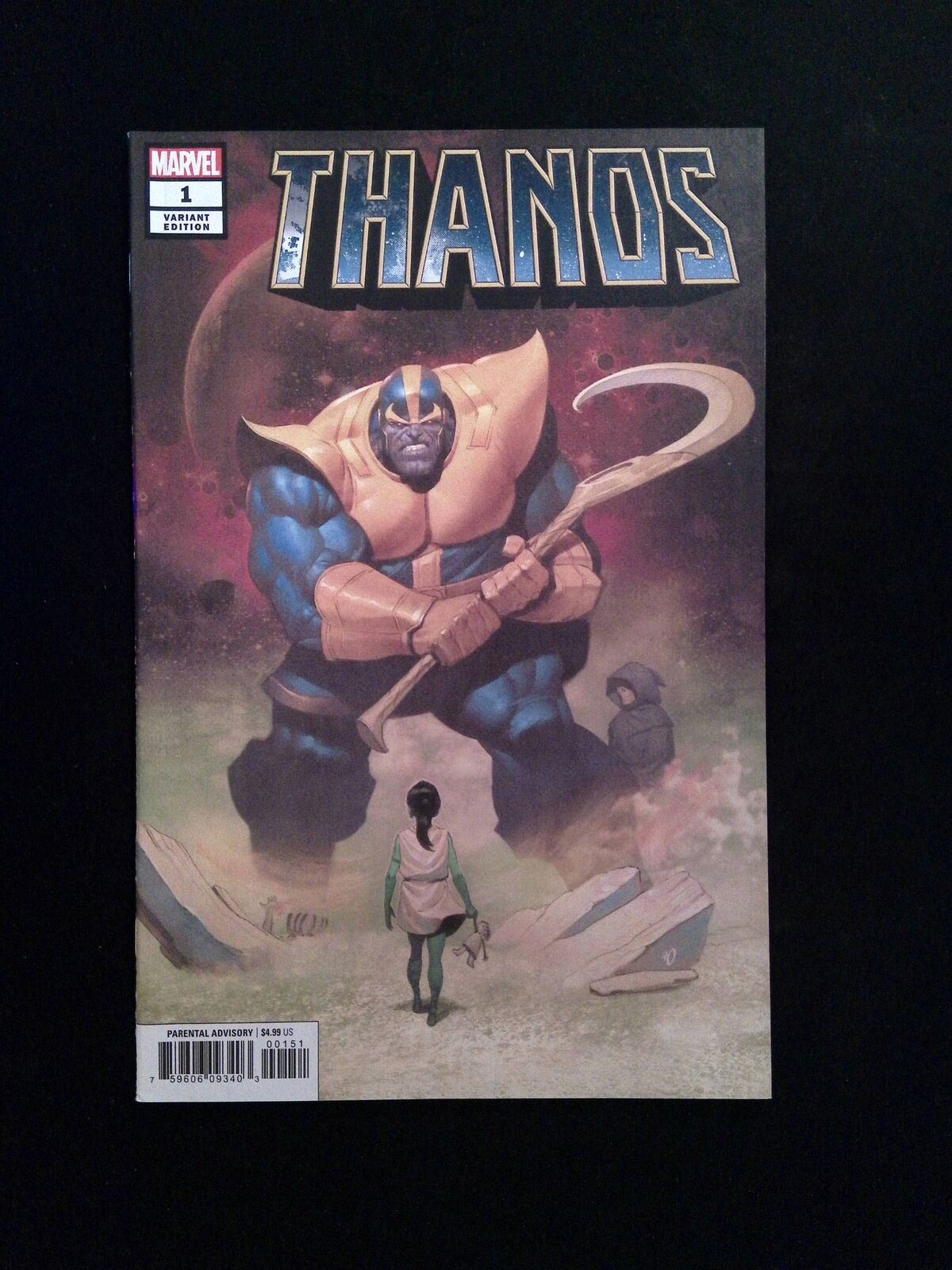 Thanos #1E MARVEL Comics 2019 NM OLLIVETTI VARIANT