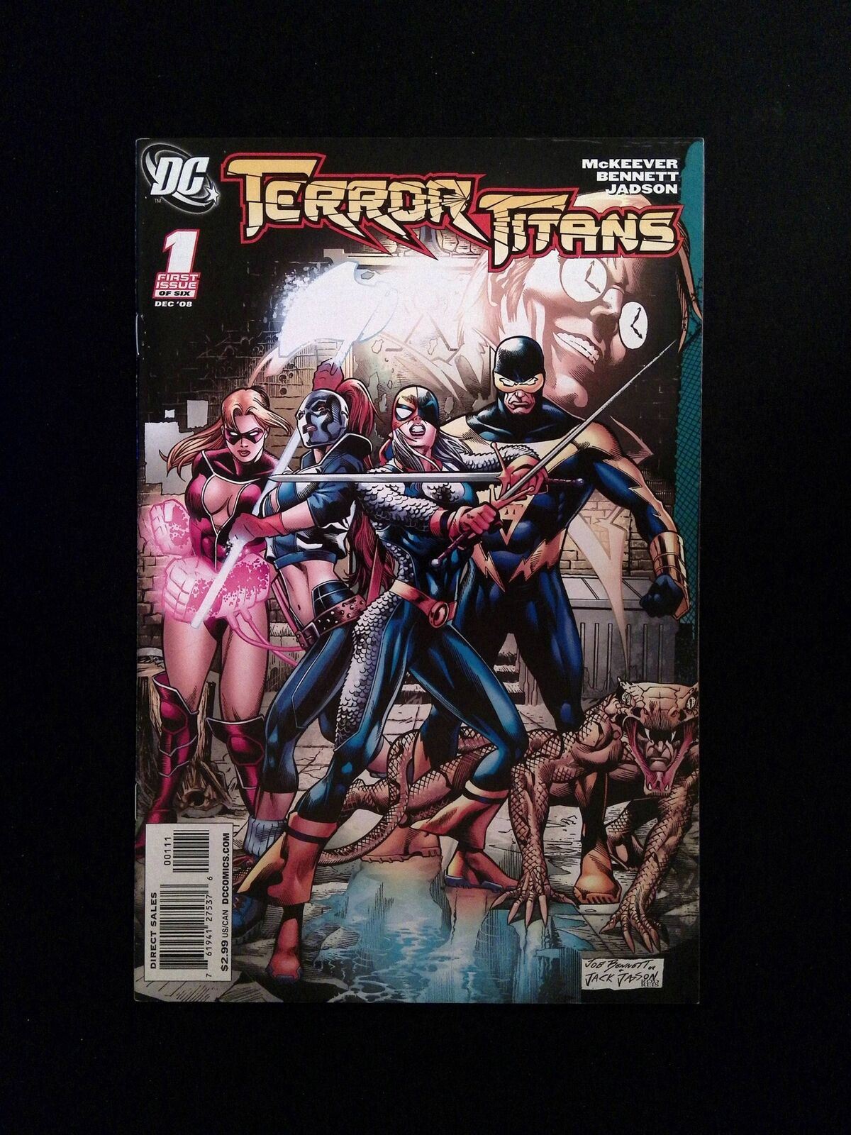 Terror Titans #1 DC Comics 2008 VF+