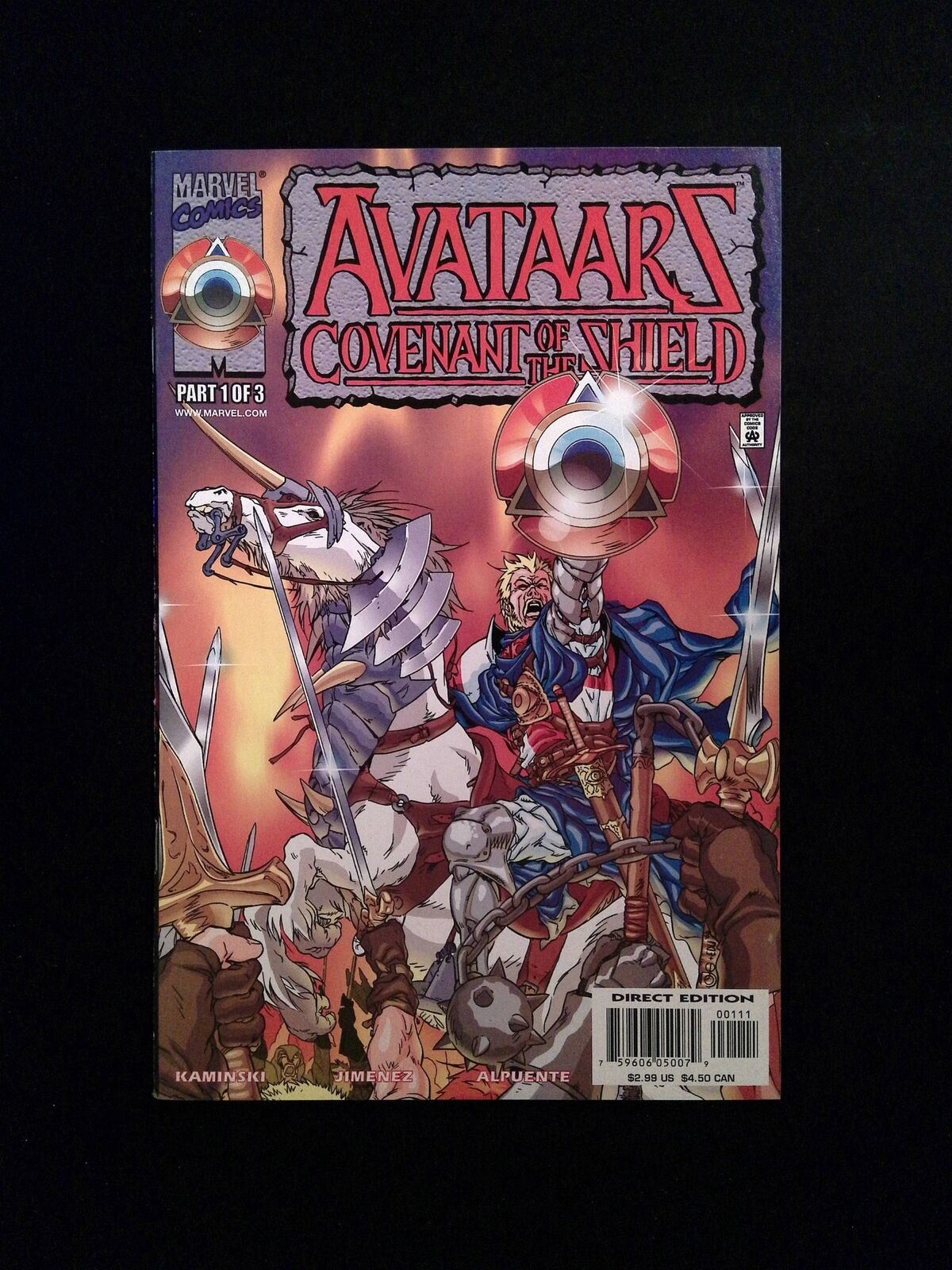 Avataars Covenant of the Shield #1 Marvel Comics 2000 NM