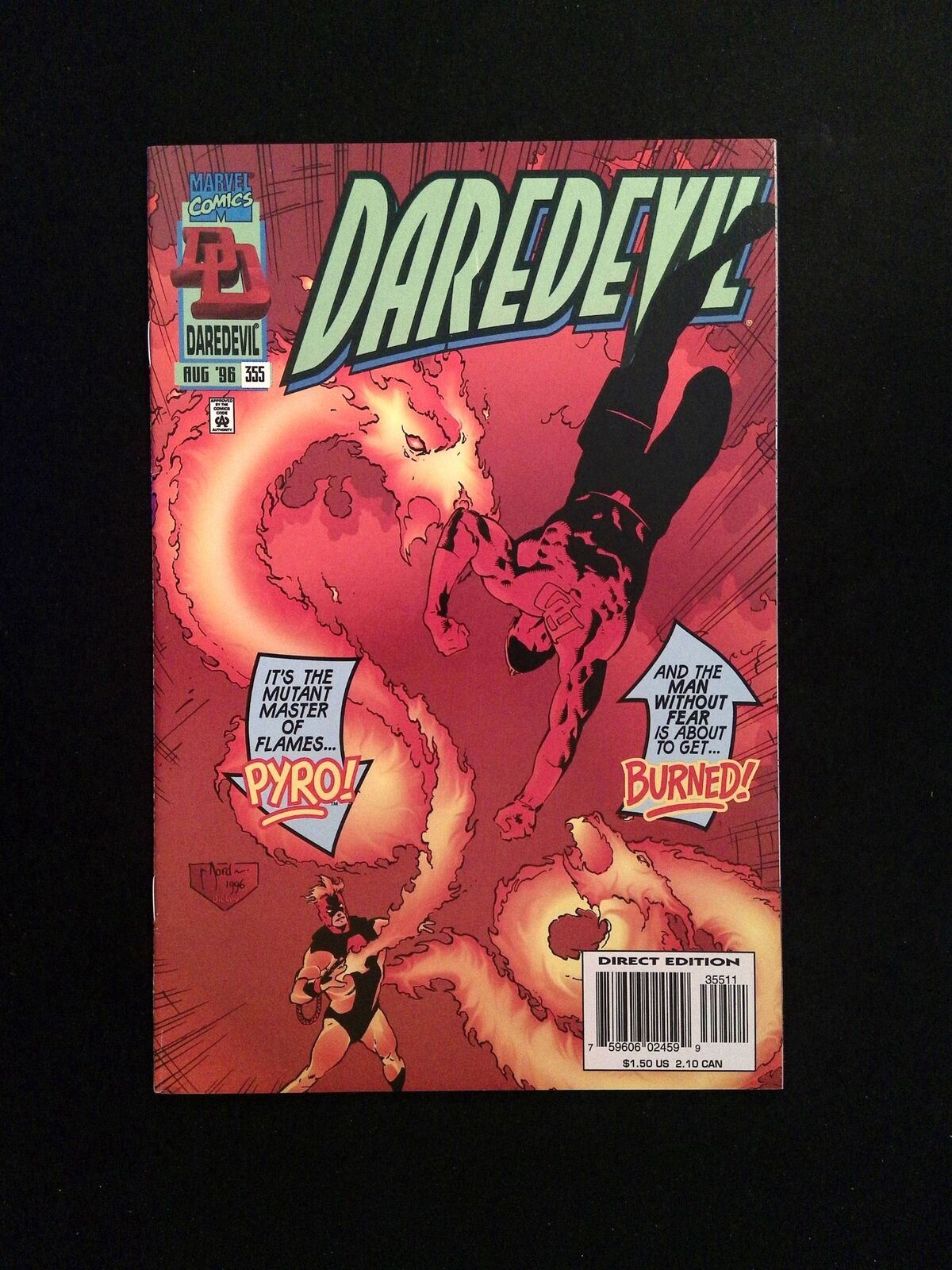 Daredevil #355 MARVEL Comics 1996 VF+
