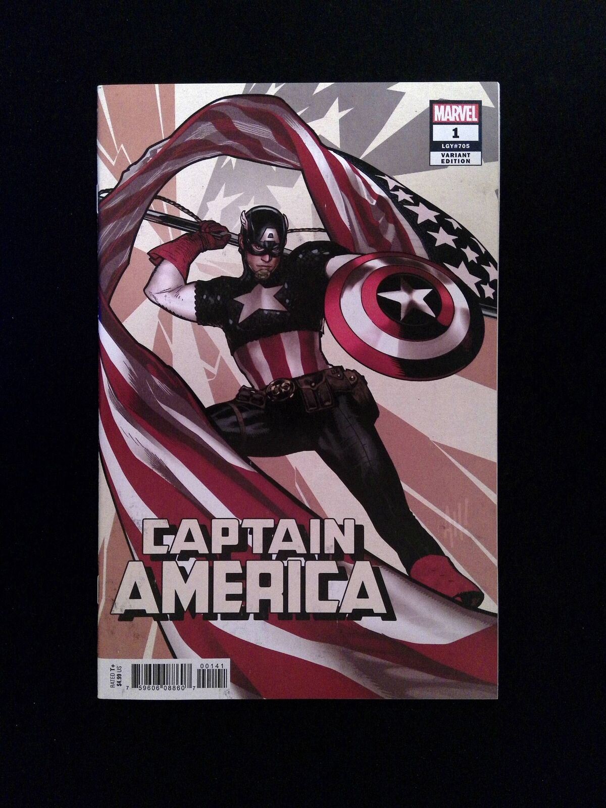 Captain America #1D (9th Series) Marvel Comics 2018 NM Huges Variant