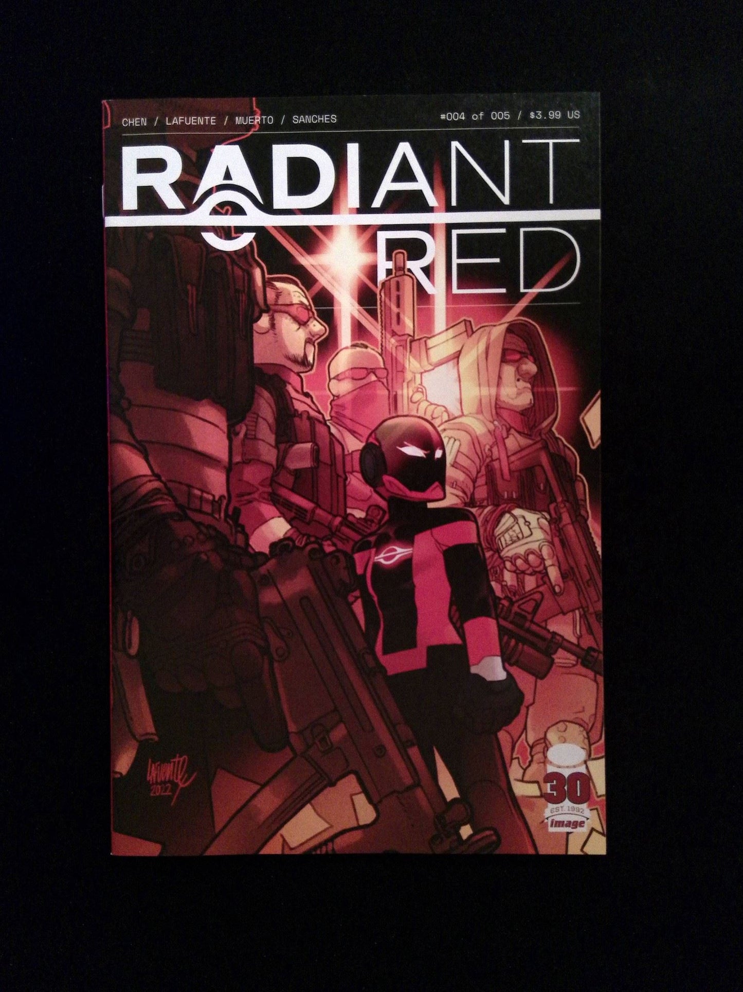 Radiant Red #4 Image Comics 2022 VF/NM