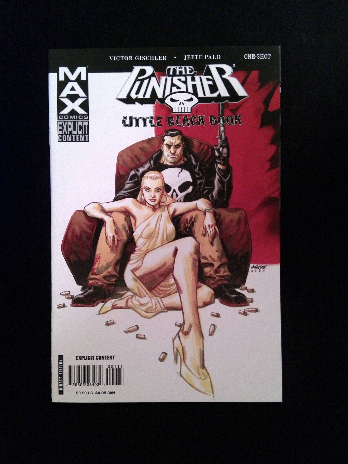 Punisher Little Black Book #0 Marvel Comics 2008 NM
