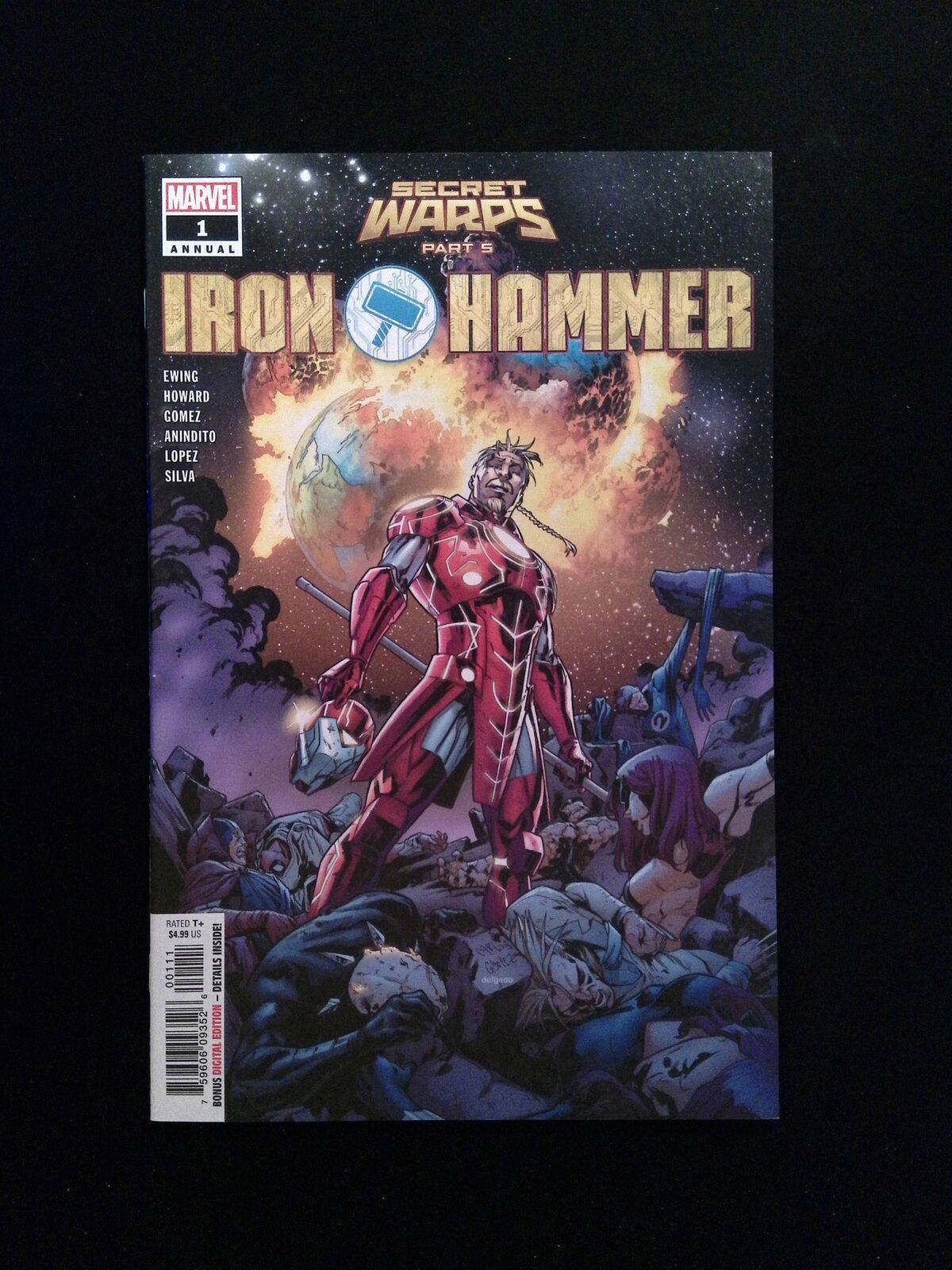 Secret Warp Iron Hammer Annual #1 MARVEL Comics 2019 NM-