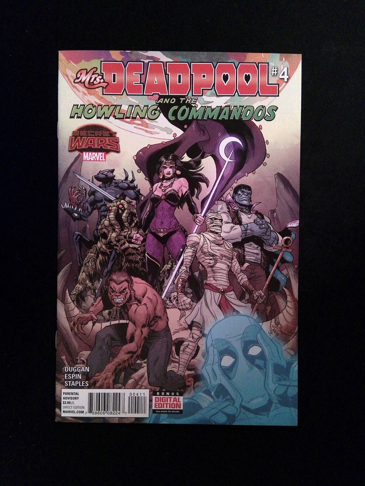 Mrs. Deadpool and the Howling Commandos #4 MARVEL Comics 2015 NM