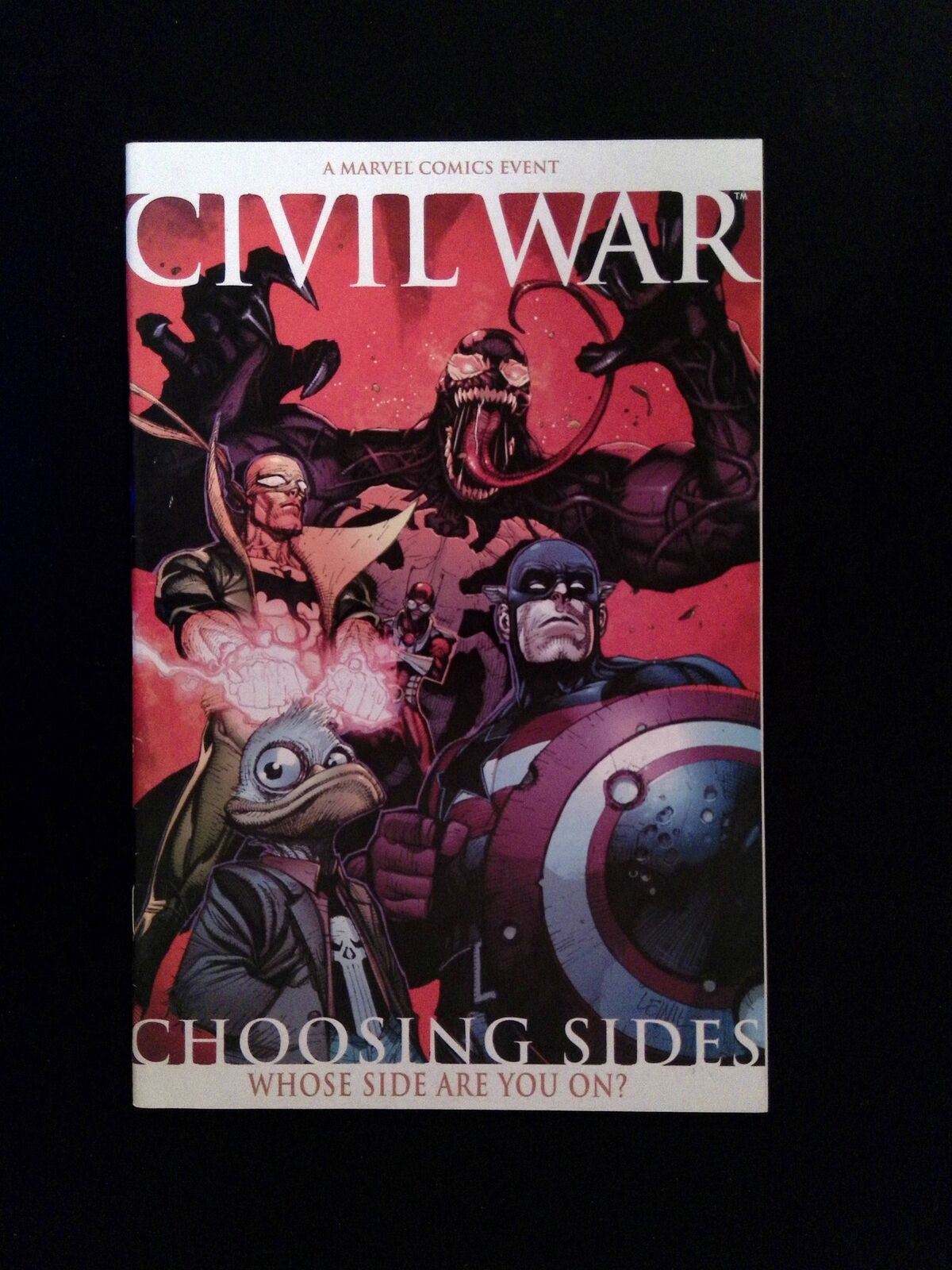 Civil War Choosing Sides #0 Marvel Comics 2006 VF+
