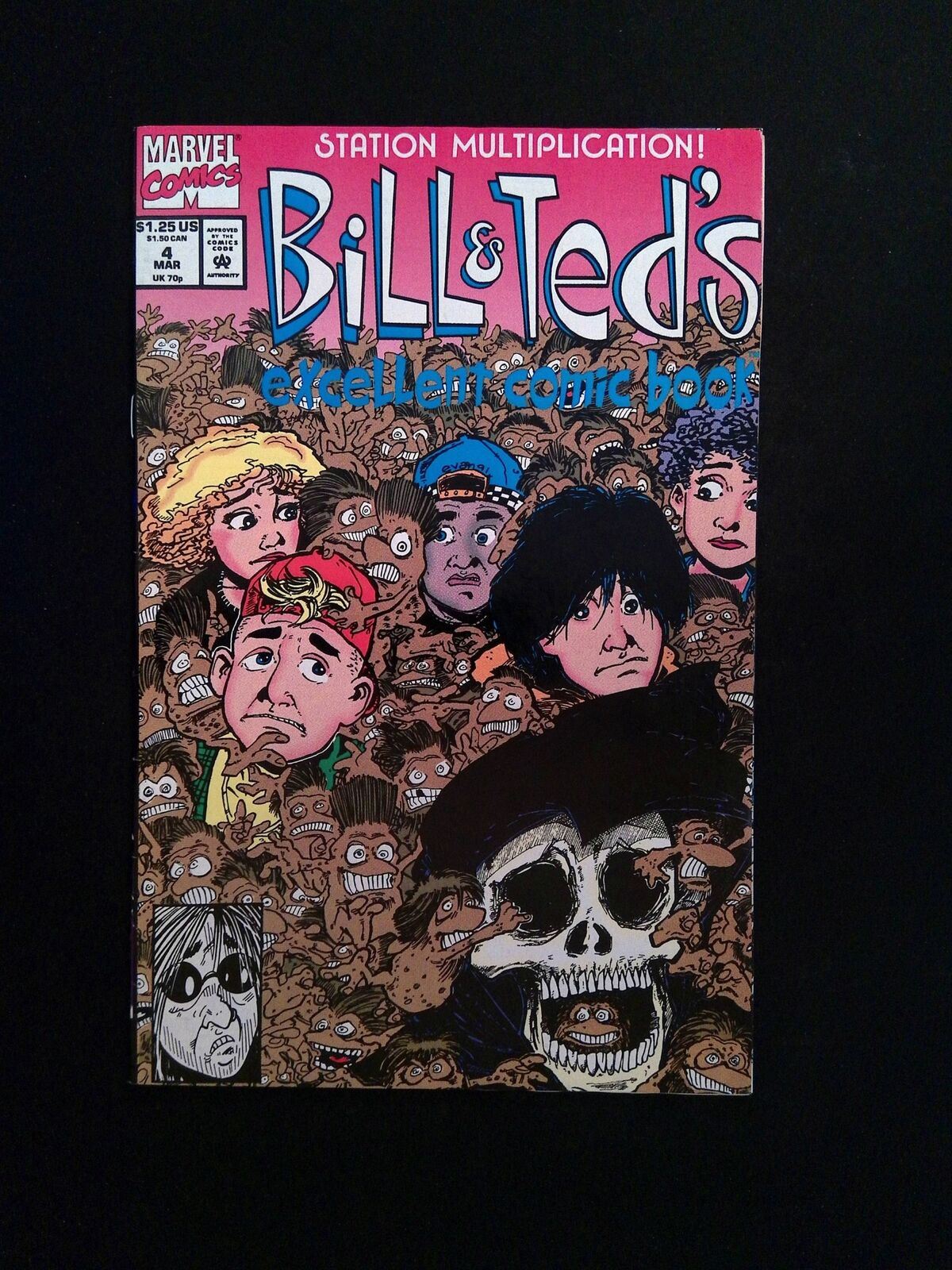 Bill and Ted's Excellent Comic Book #4 MARVEL Comics 1992 VF-