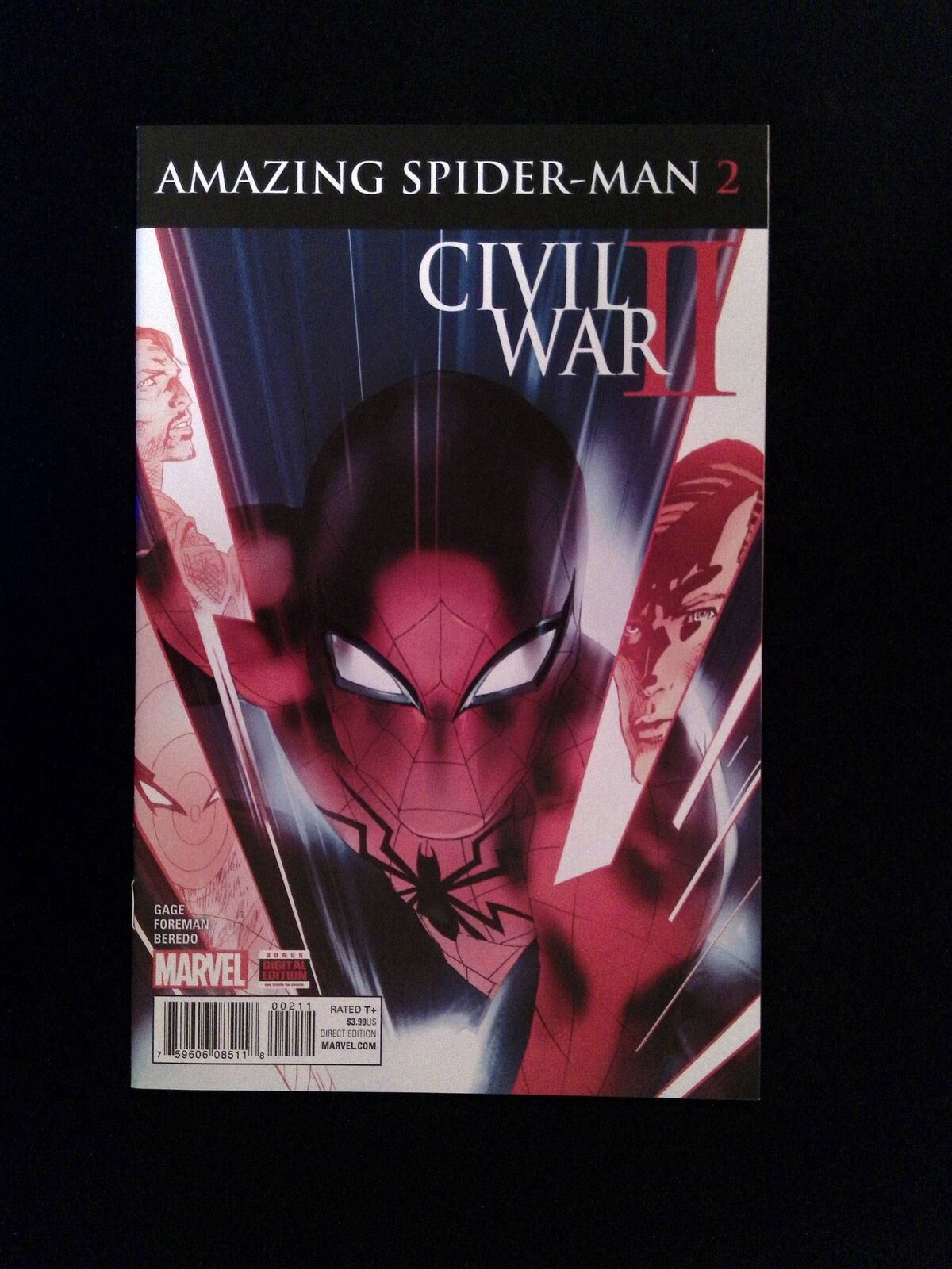 Civil War II Amazing Spider-Man #2 Marvel Comics 2016 NM