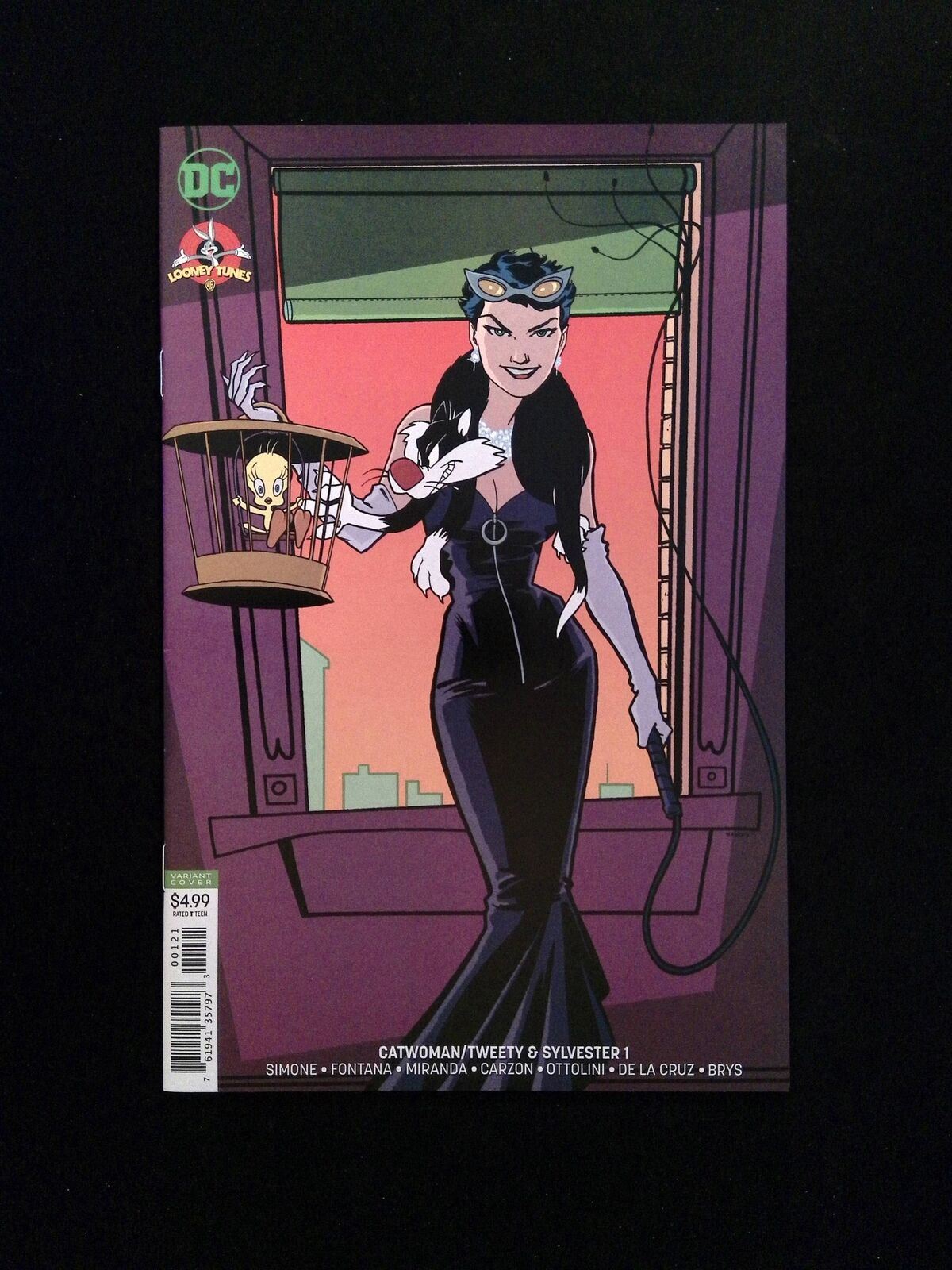 Catwoman Tweety And Sylvester Special #1B DC Comics 2018 VF/NM JARRELL VARIANT