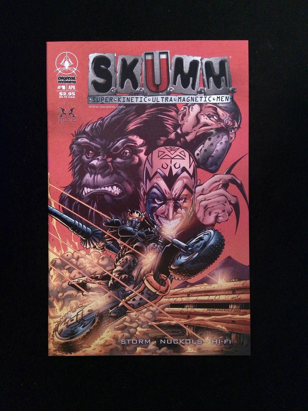 Skumm #1 DIGITAL WEBBING Comics 2003 NM-