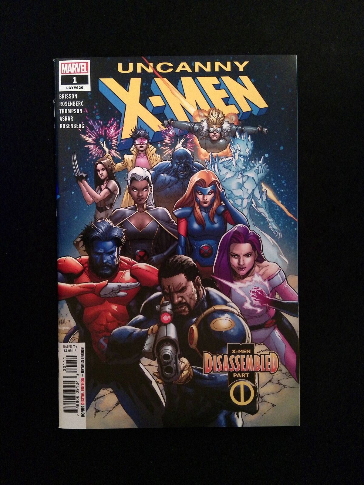 Uncanny X-Men #1 MARVEL Comics 2019 NM-