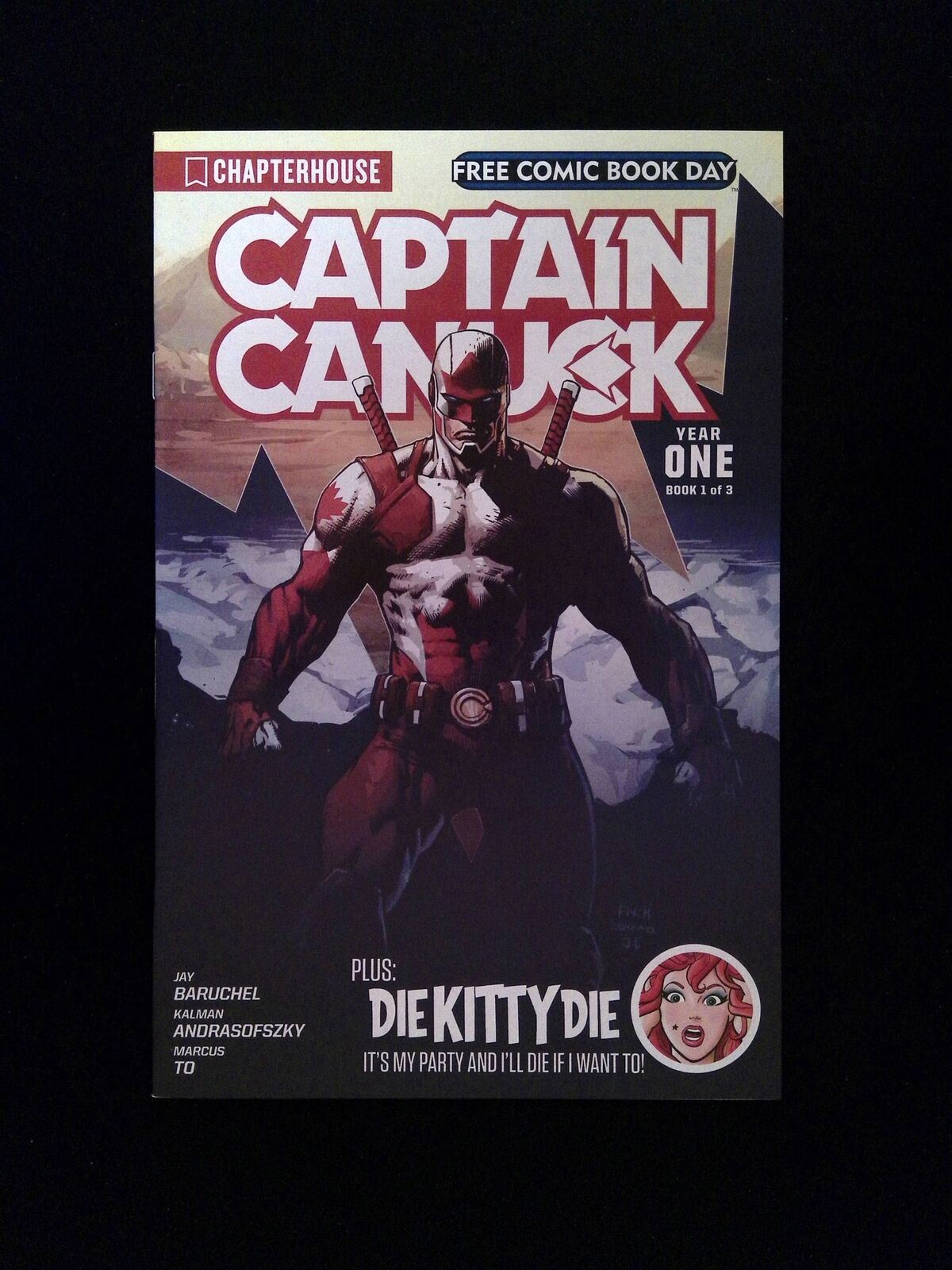 Captain Canuck FCBD #1 CHAPTERHOUSE Comics 2017 NM-