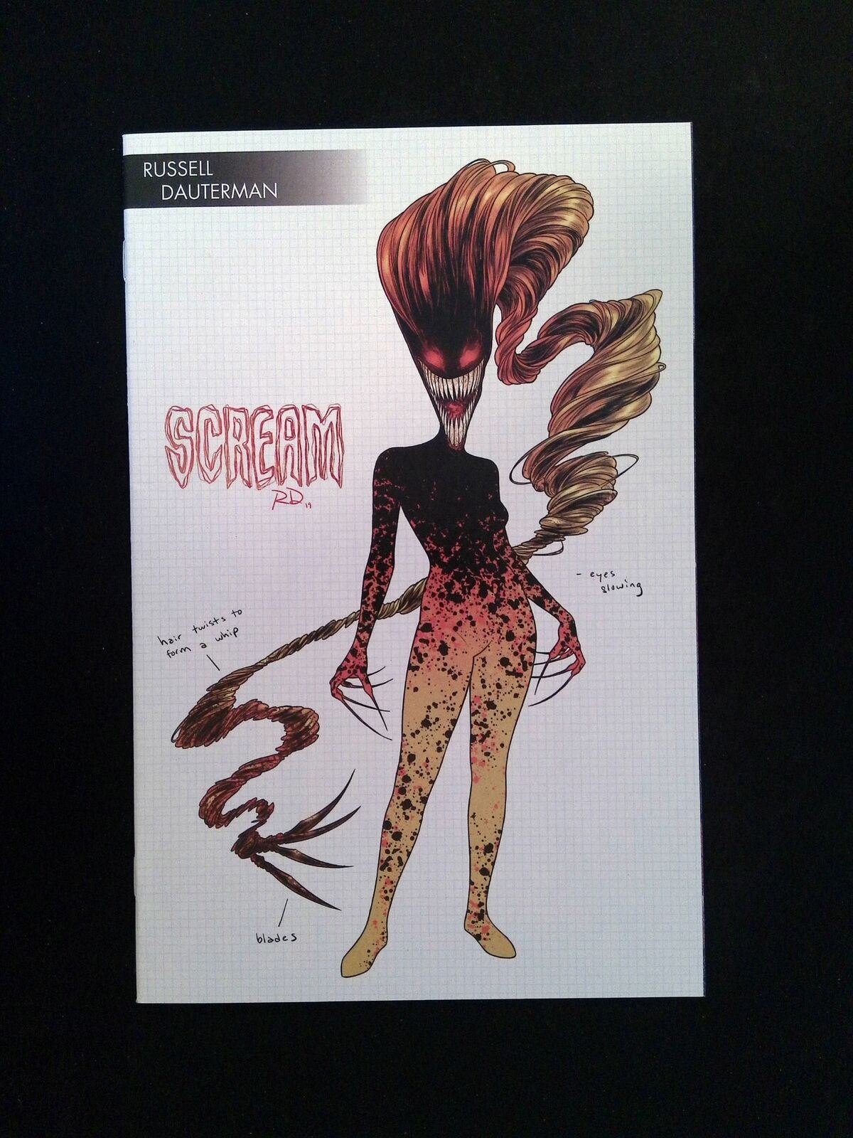 Absolute Carnage Scream #1F MARVEL Comics 2019 VF/NM DAUTERMAN VARIANT