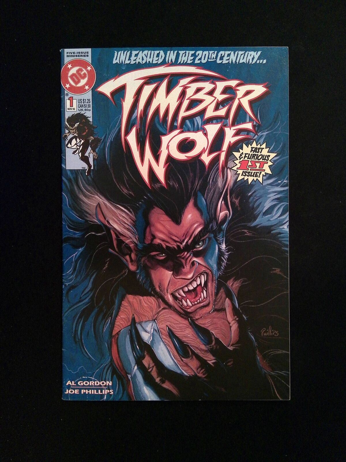Timber Wolf #1 DC Comics 1992 VF+