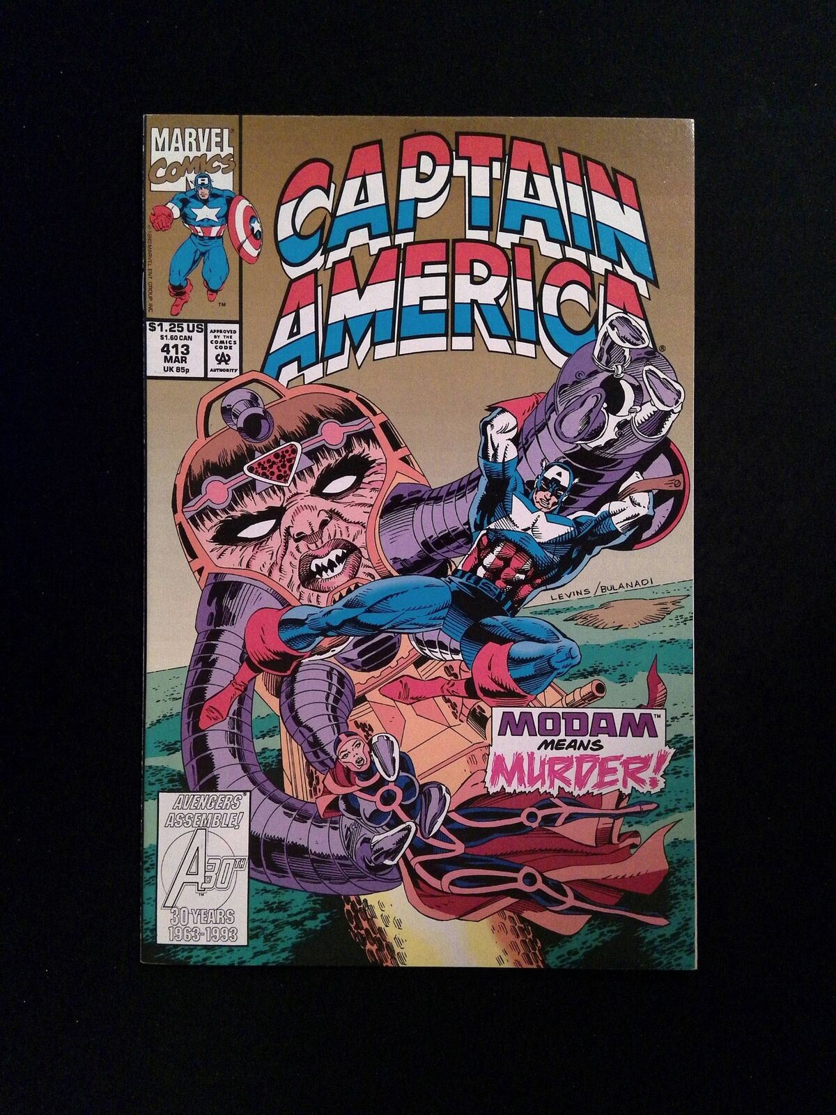 Captain America #413 MARVEL Comics 1993 VF/NM