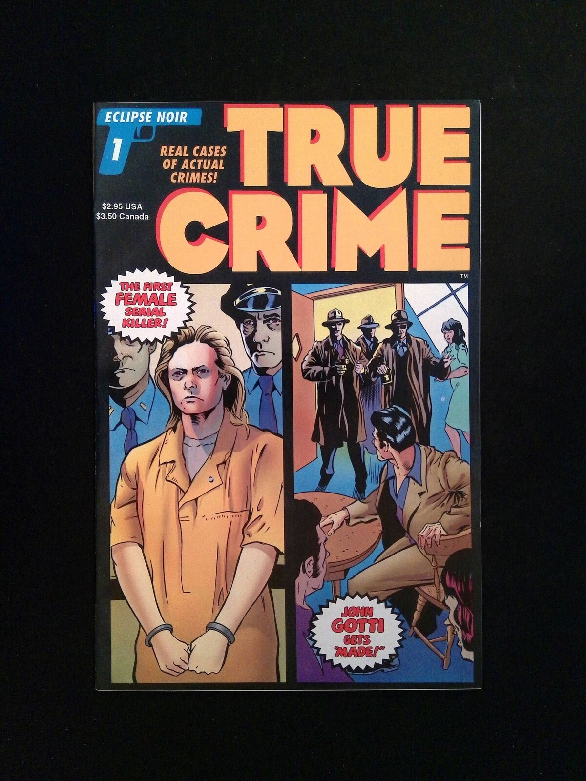 True Crime #1 ECLIPSE Comics 1993 VF+