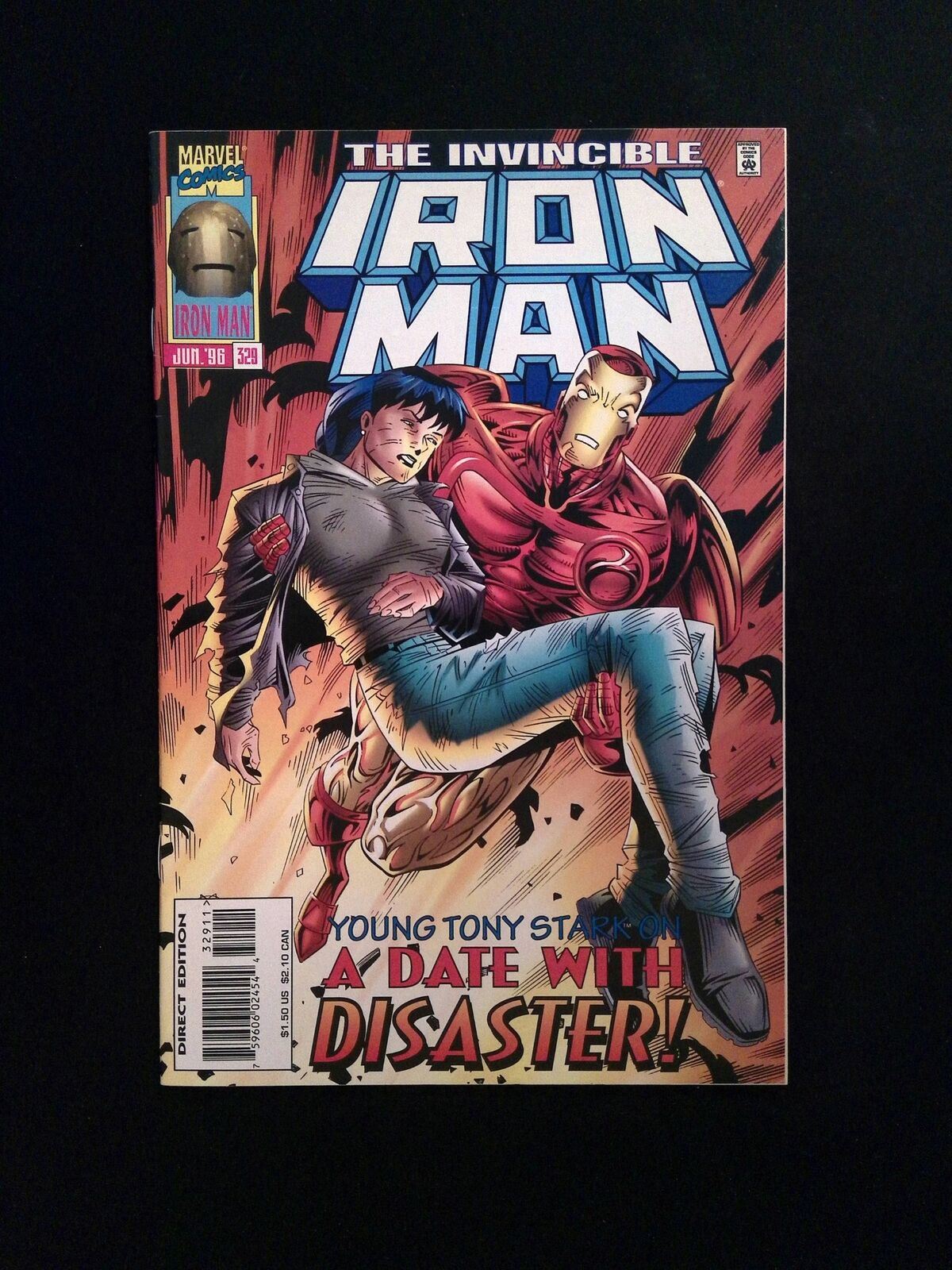 Iron Man #329 MARVEL Comics 1996 VF+