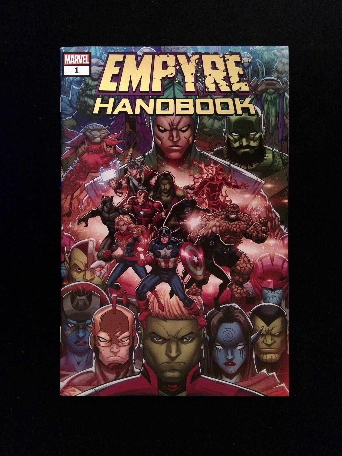 Empyre Handbook #1 MARVEL Comics 2020 NM