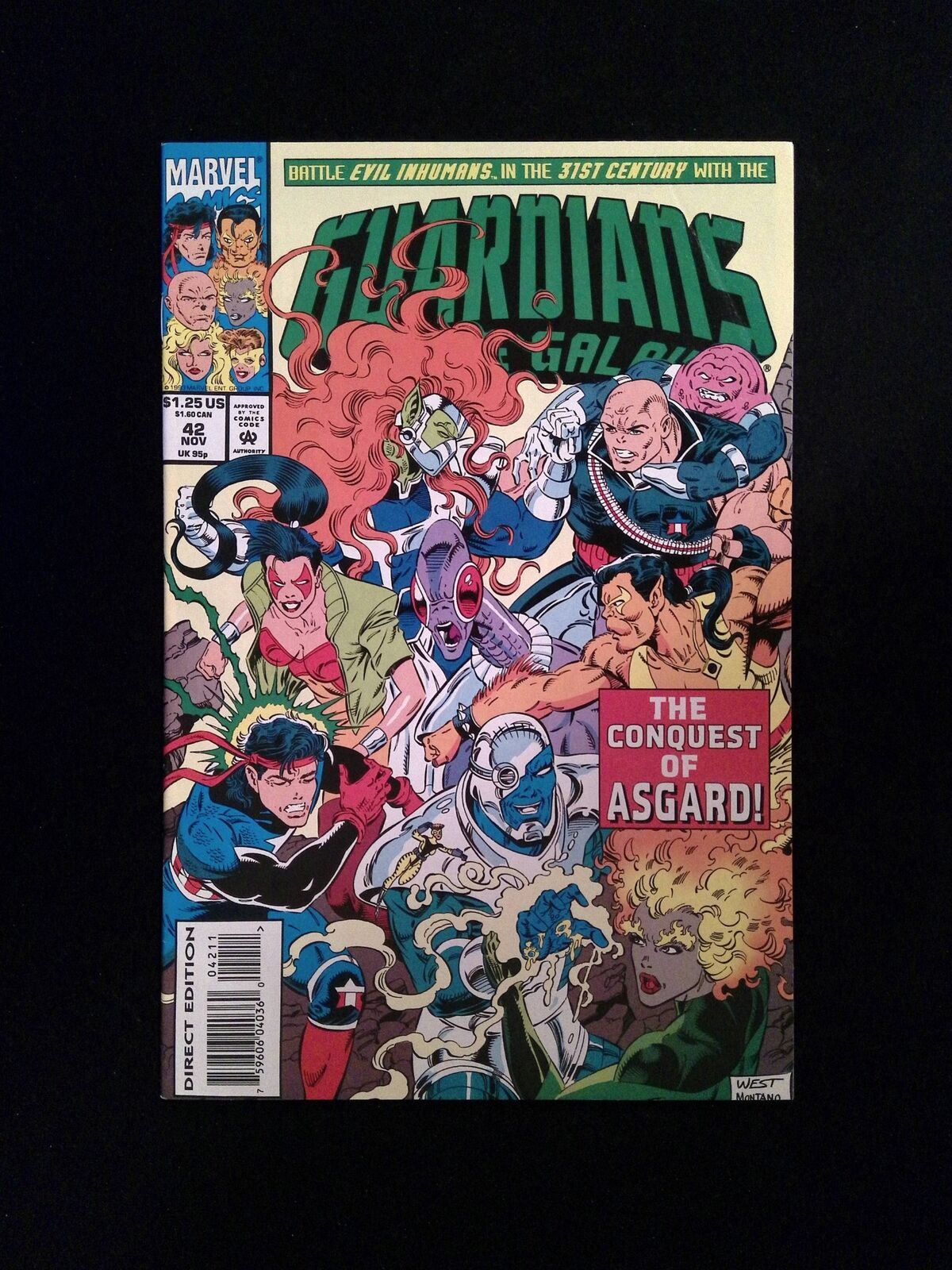 Guardians Of The Galaxy #42 Marvel Comics 1993 VF/NM