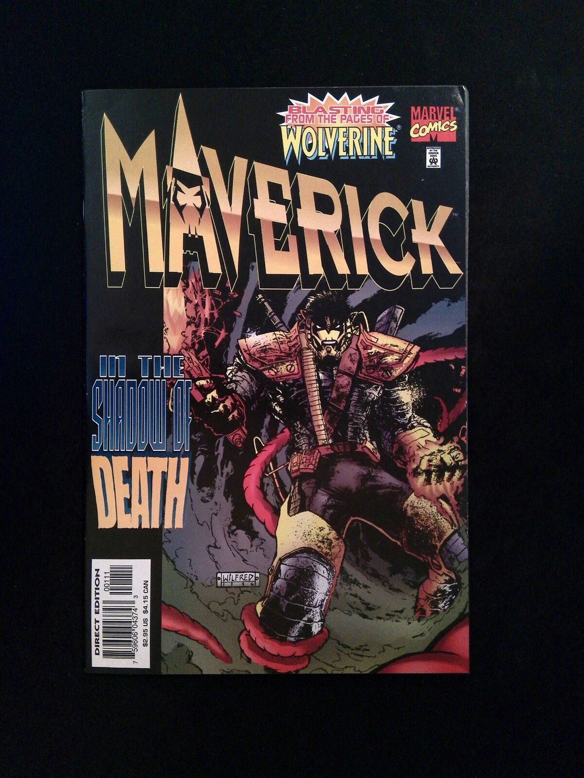 Maverick in the Shadow OF Death #1 MARVEL Comics 1997 VF