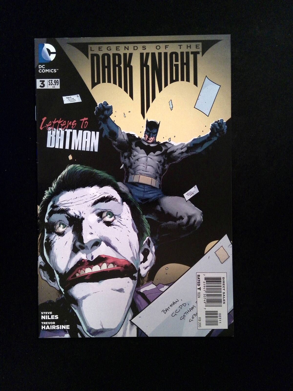 Legends of the Dark Knight #3 DC Comics 2013 VF+