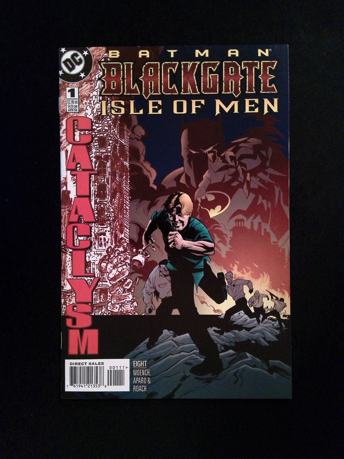 Batman Blackgate Isle of Men #1 DC Comics 1998 VF+