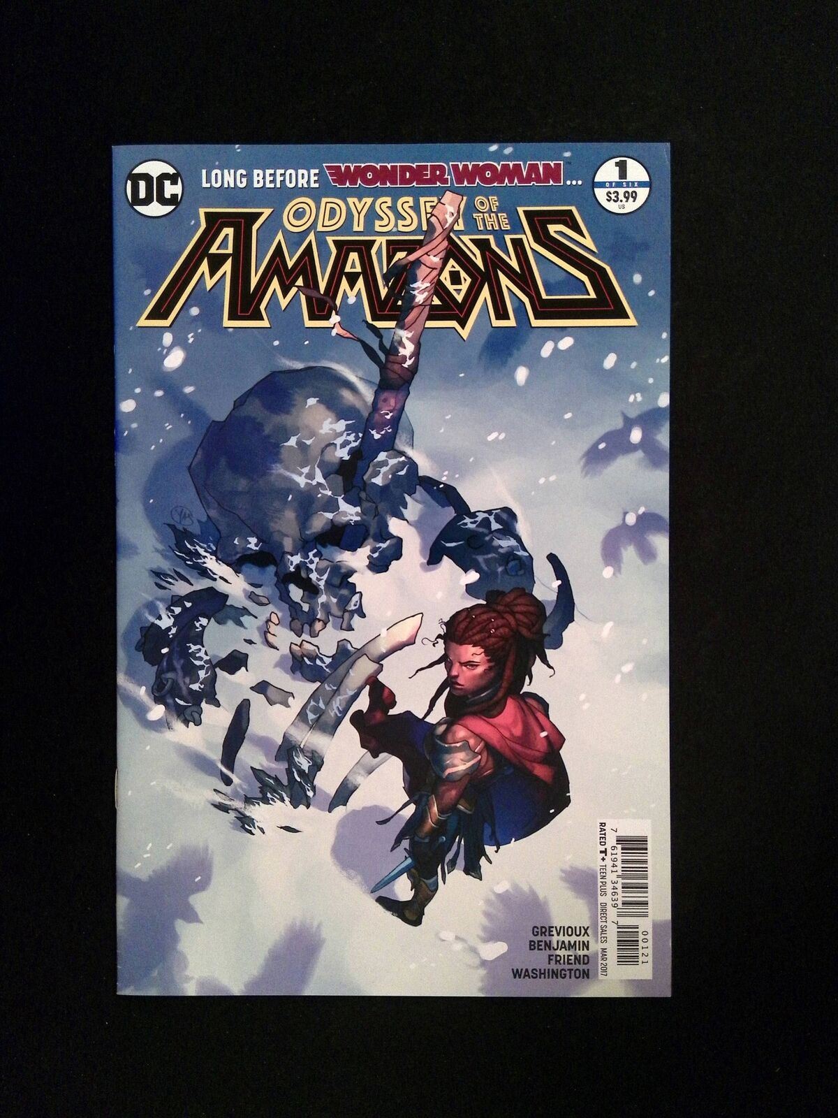 Odyssey of the Amazons #1B DC Comics 2017 NM PUTRI VARIANT