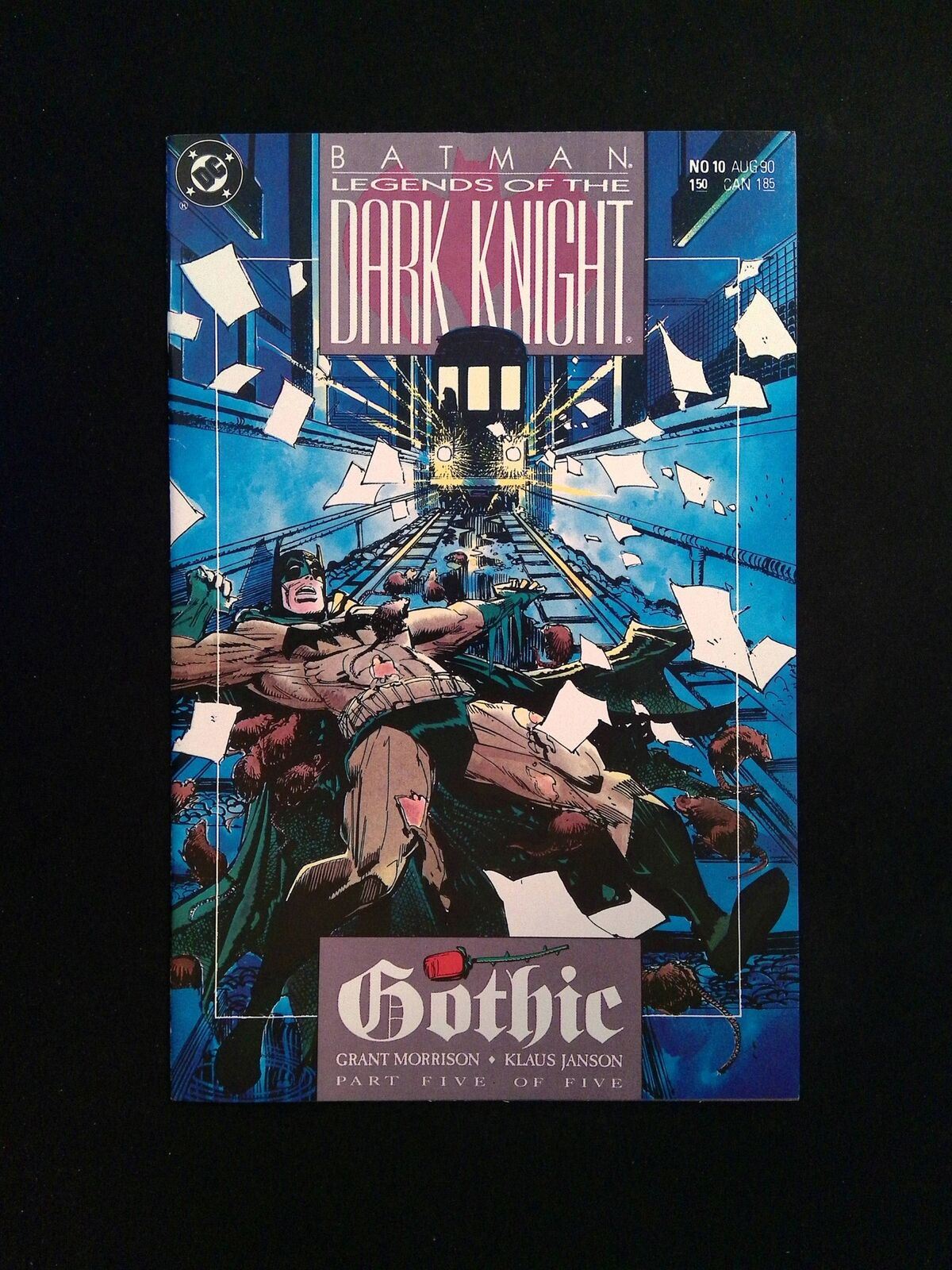 Batman Leyends of the Dark Knight #10 DC Comics 1990 VF+