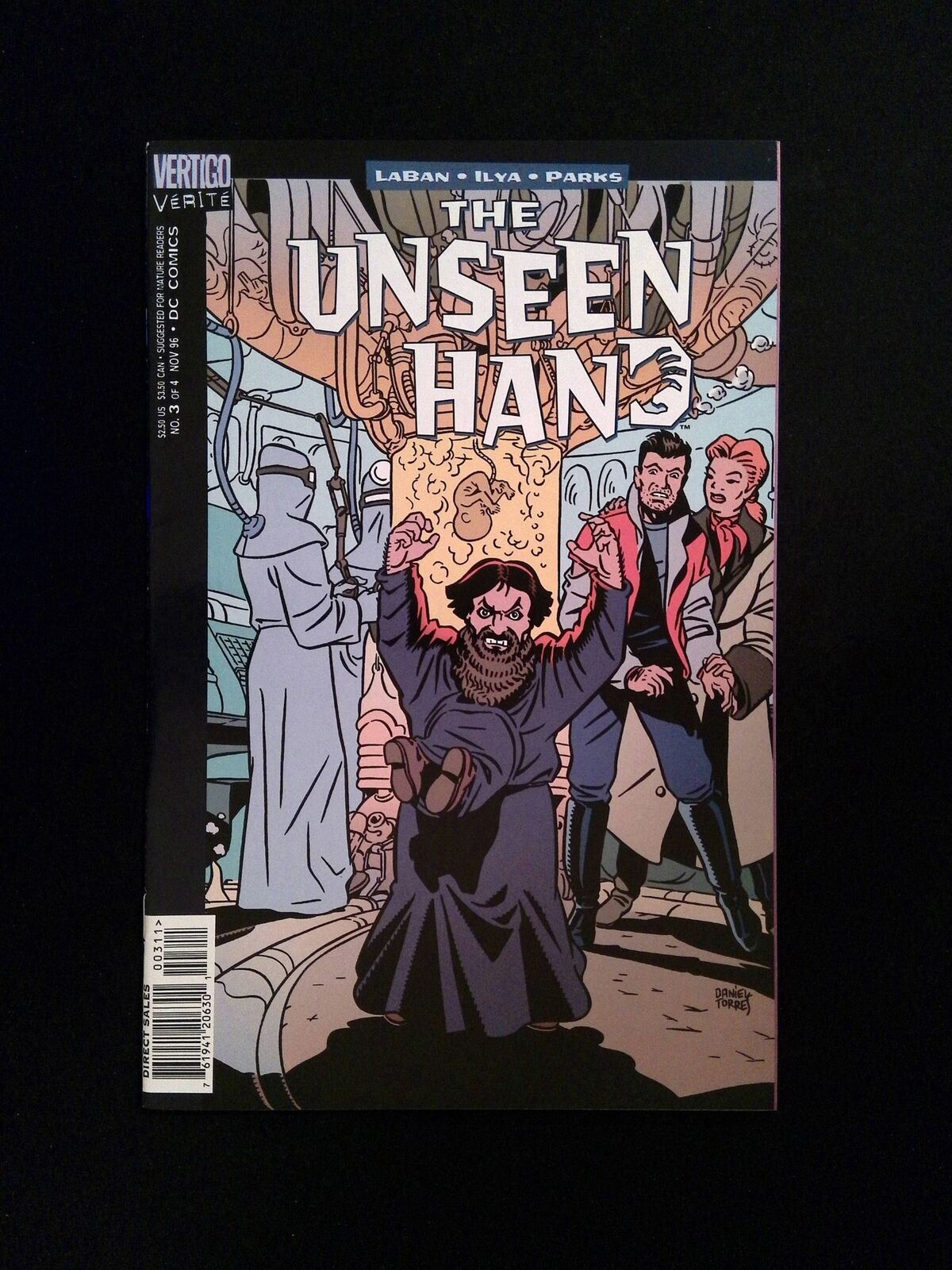 Vertigo Verite The Unseen Hand #3 DC/Vertigo Comics 1996 VF/NM