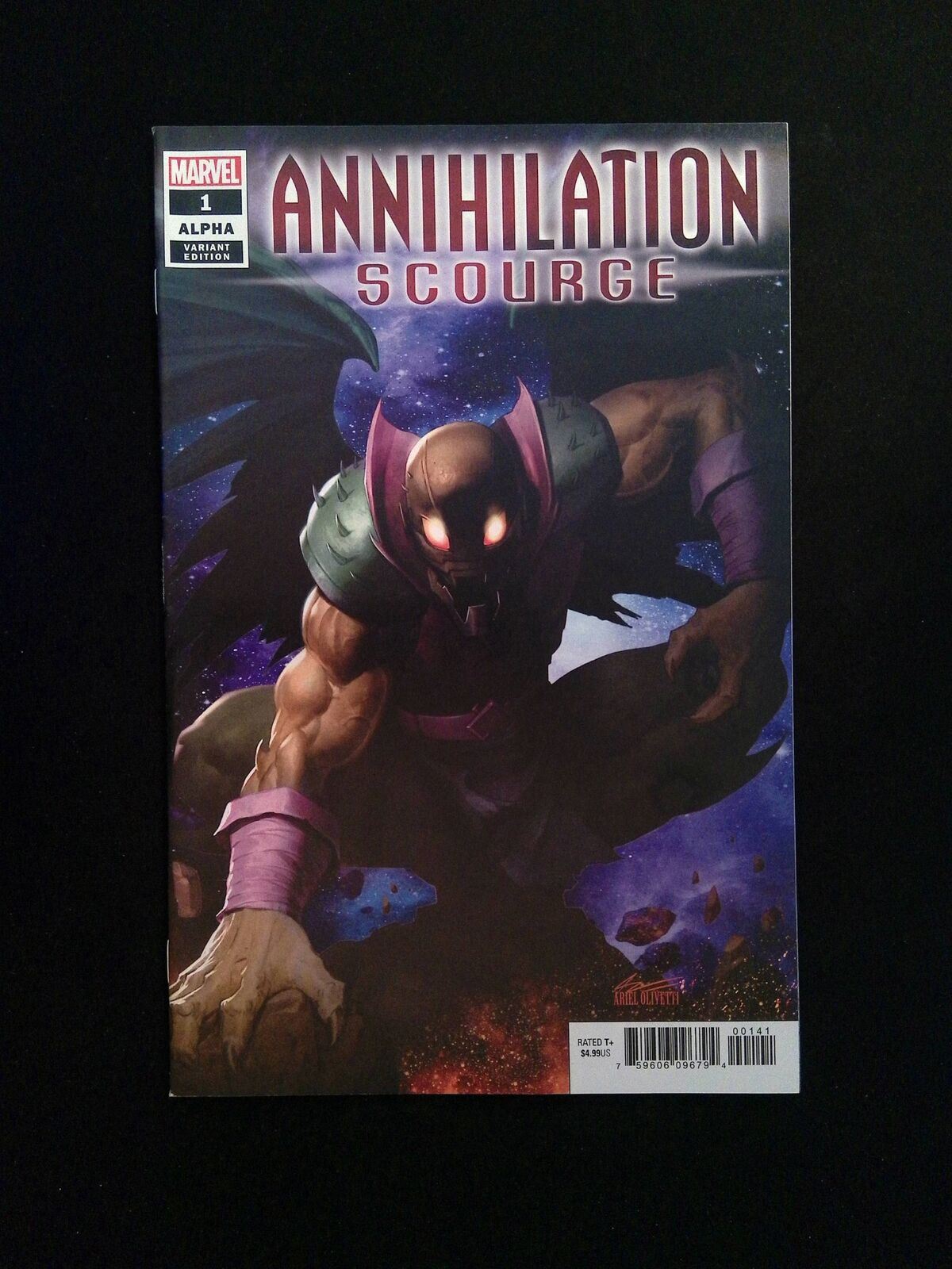 Annihilation Scourge Alpha #1D MARVEL Comics 2020 NM- LIM VARIANT