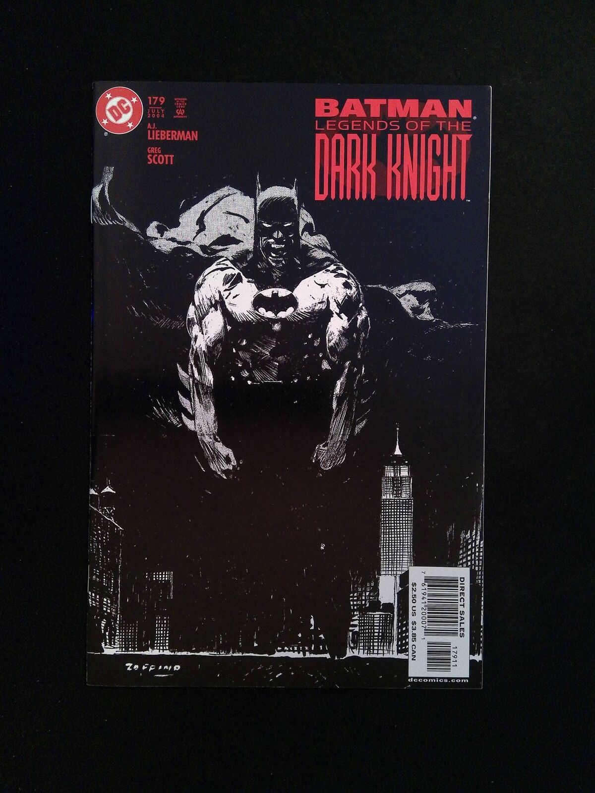 Batman Leyends of the Dark Knight #179 DC Comics 2004 NM-