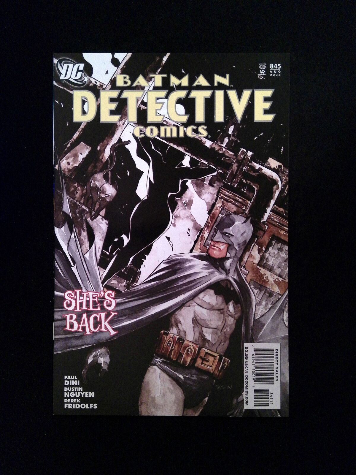 Detective Comics #845 DC Comics 2008 VF+